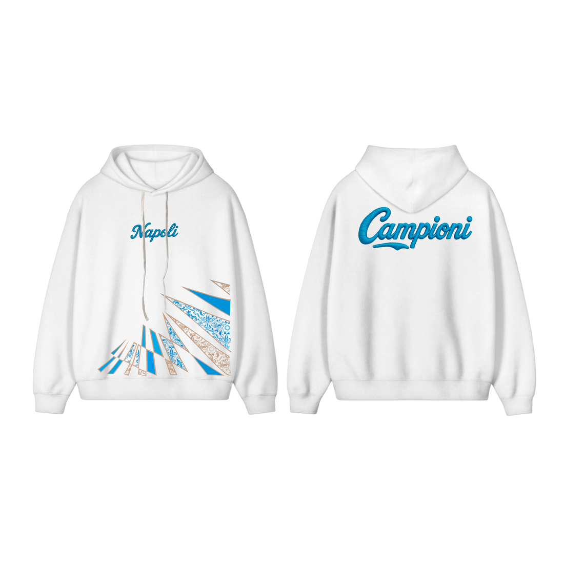 FELPA CROPPED OVERSIZE NAPOLI 90