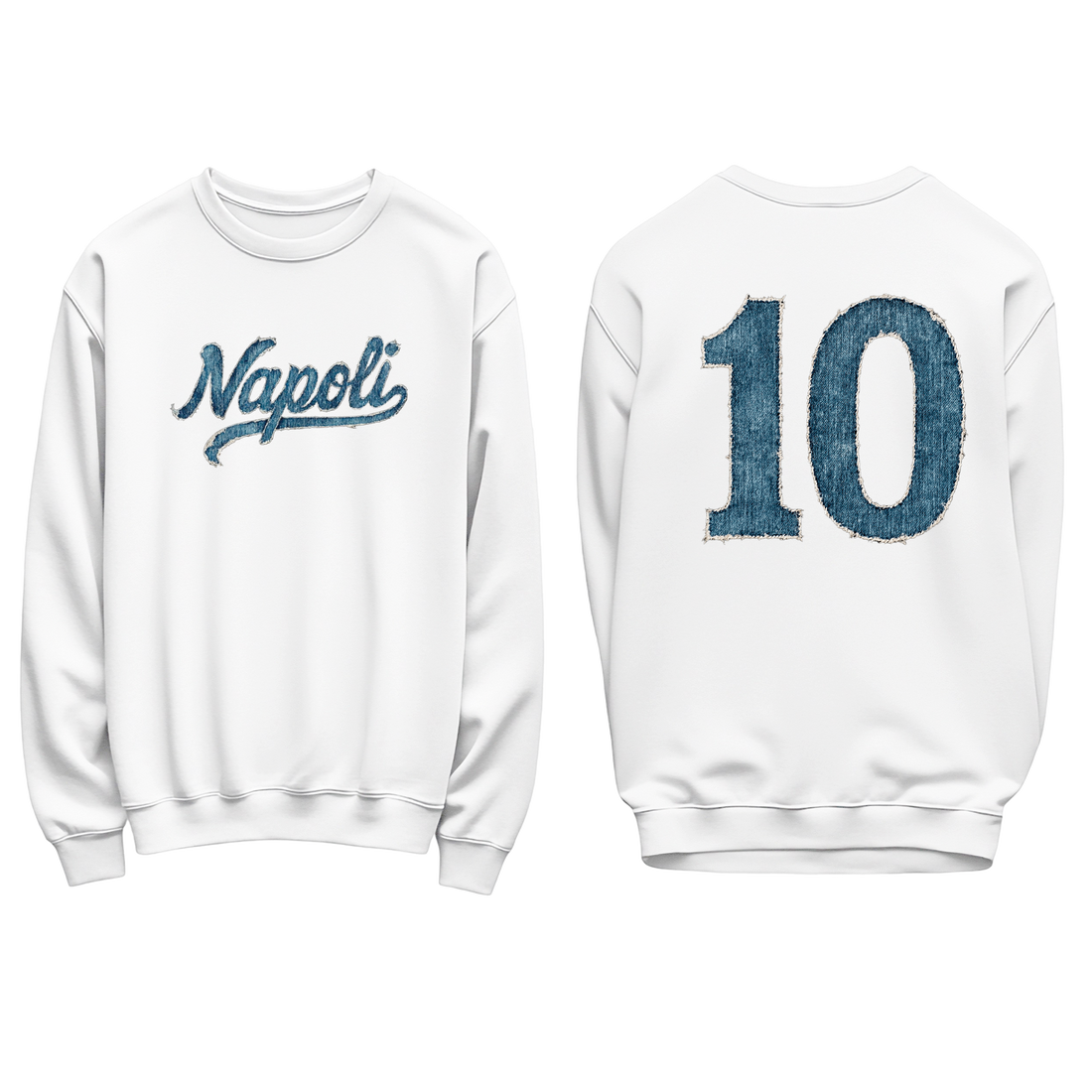 FELPA  REGOLARE  JEANS NAPOLI 10