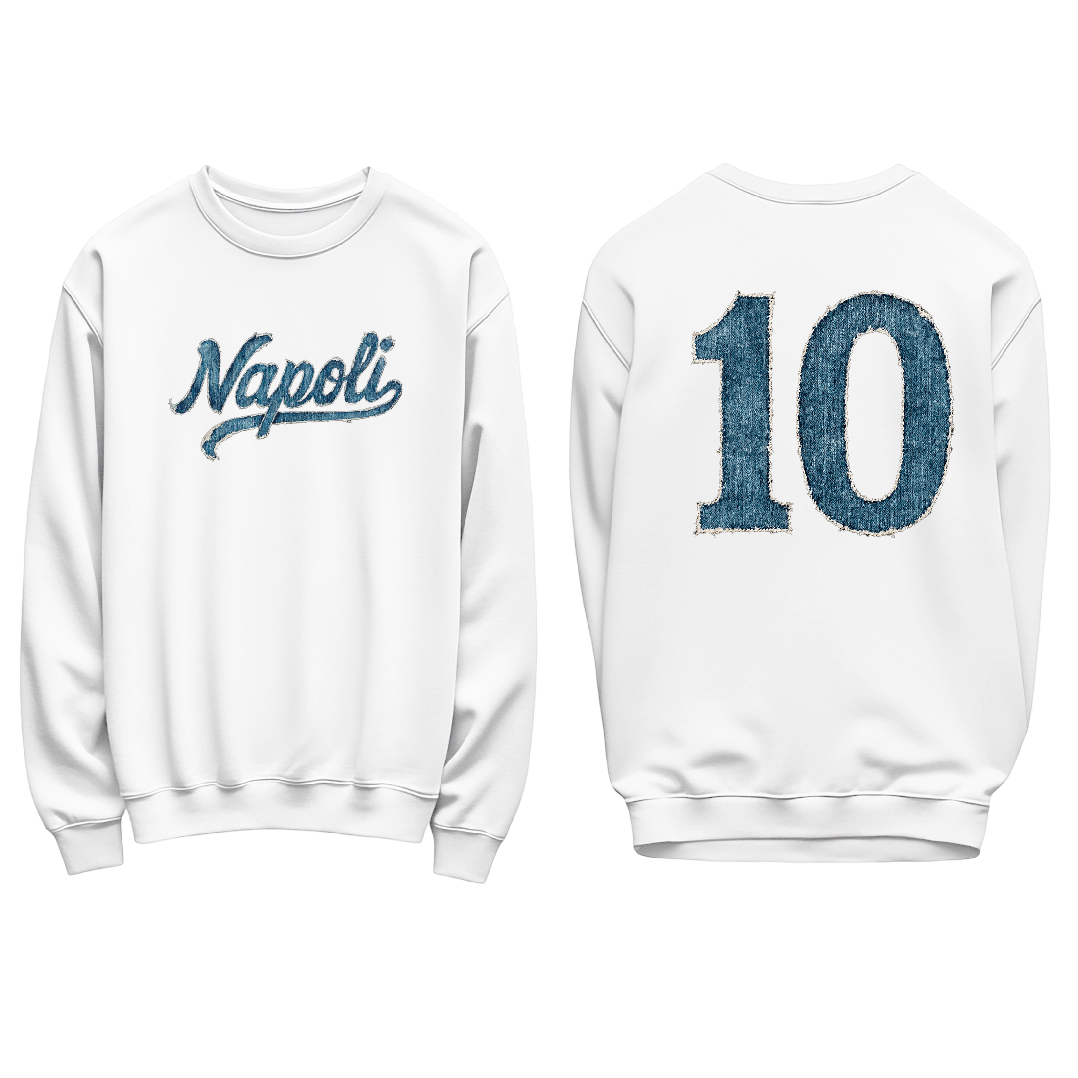 FELPA  REGOLARE  JEANS NAPOLI 10