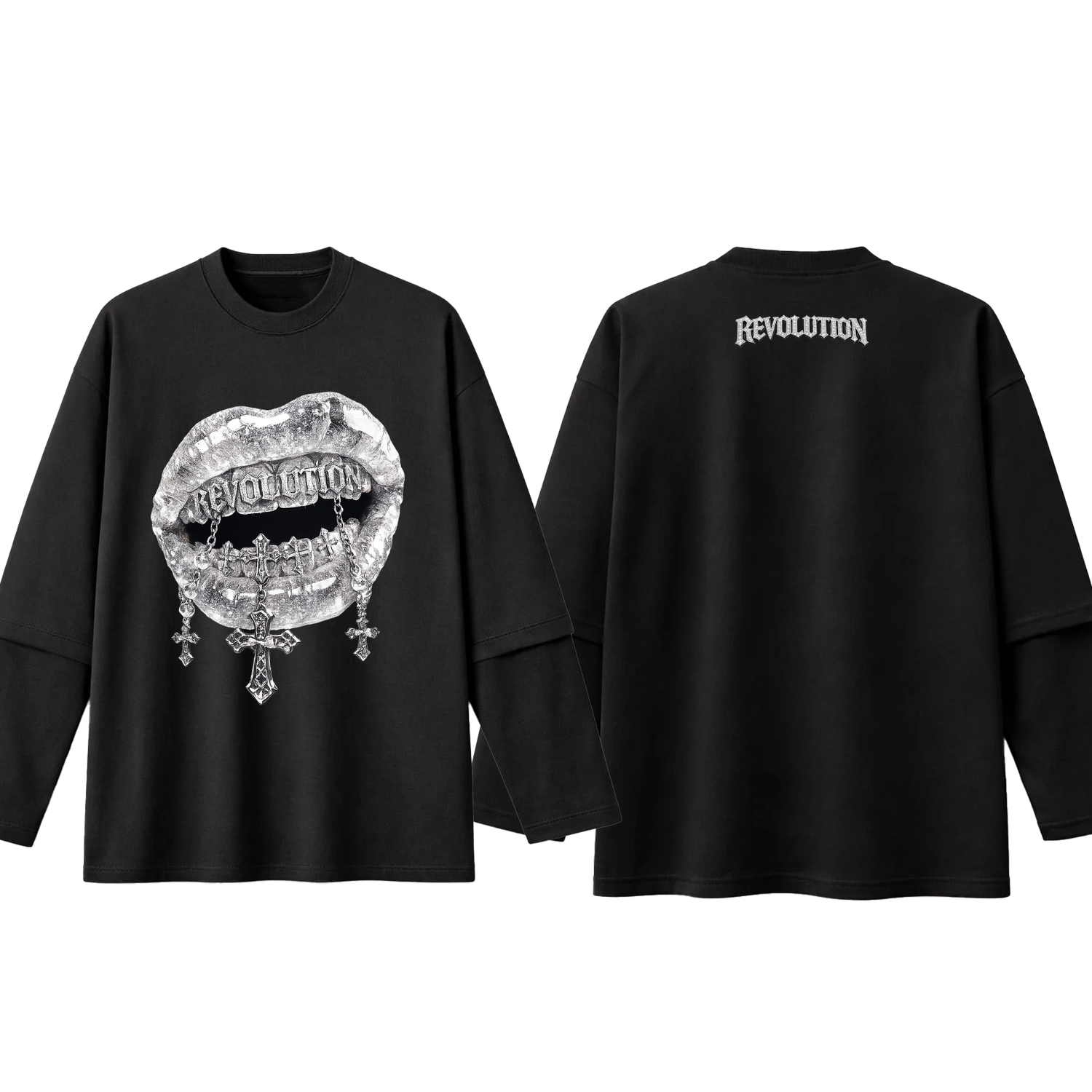 LONGSLEEV  BOCCA CRISTAL  REVOLUTION