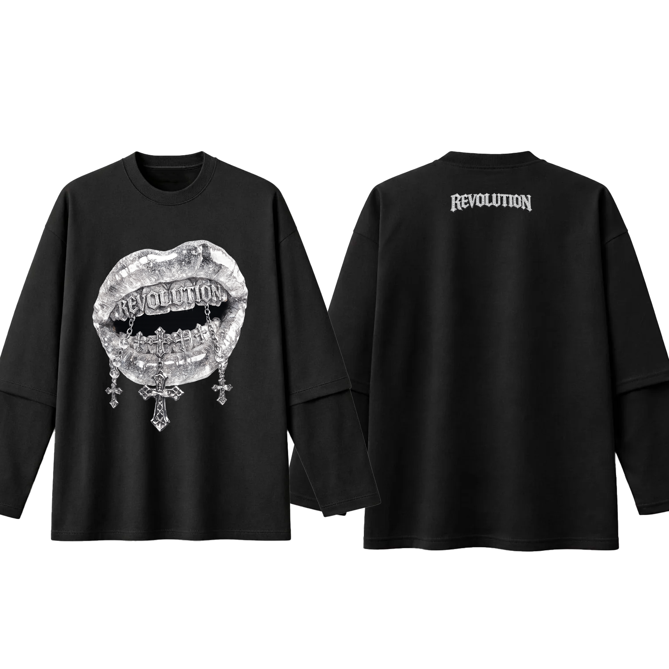 LONGSLEEV  BOCCA CRISTAL  REVOLUTION