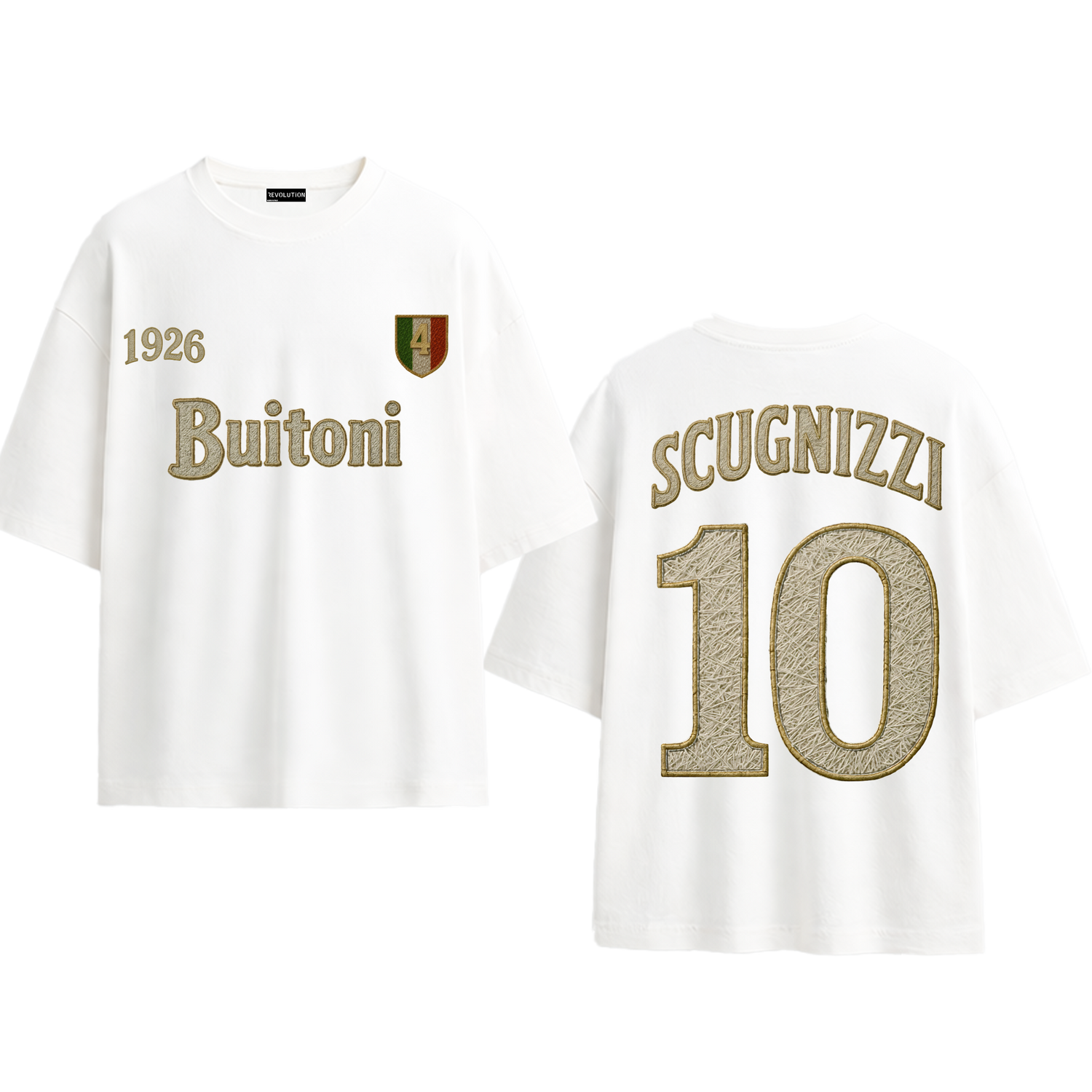 T-SHIRT OVER SIZE REVOLUTION  BUITONI 10
