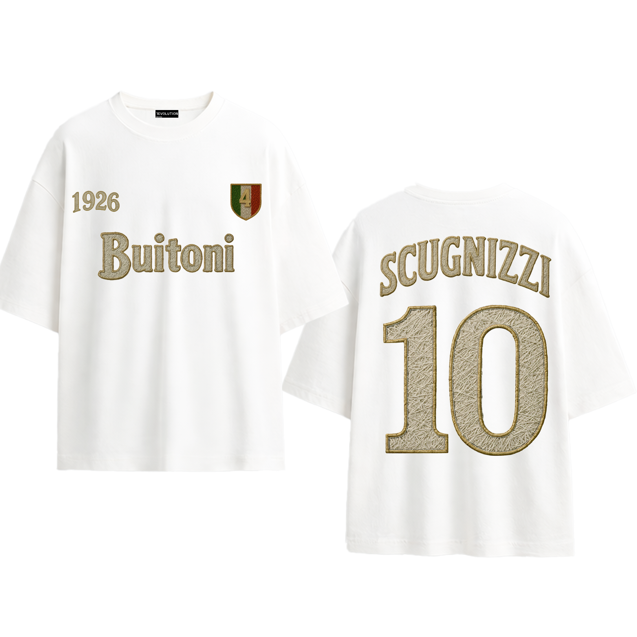 T-SHIRT OVER SIZE REVOLUTION  BUITONI 10