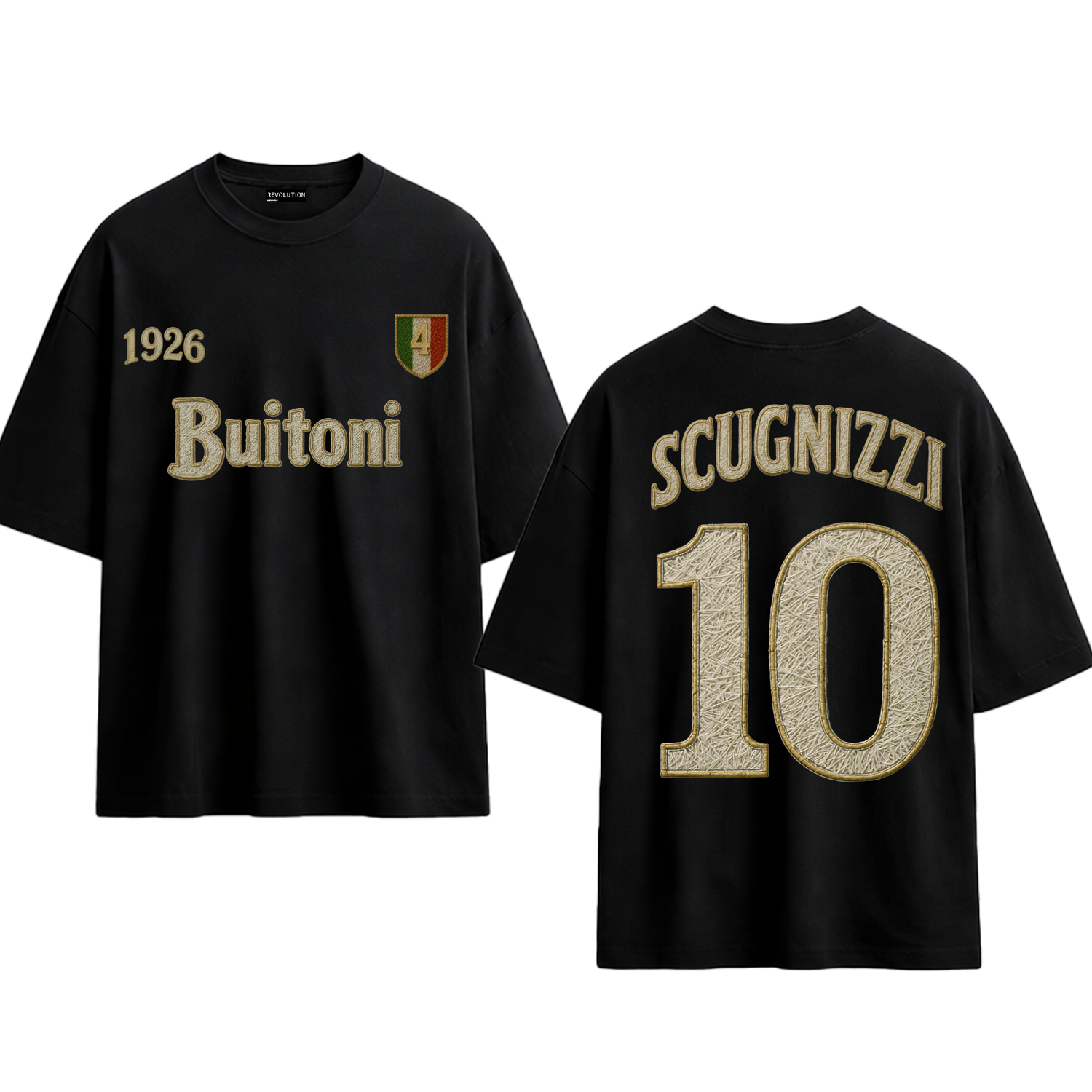 T-SHIRT OVER SIZE REVOLUTION  BUITONI 10