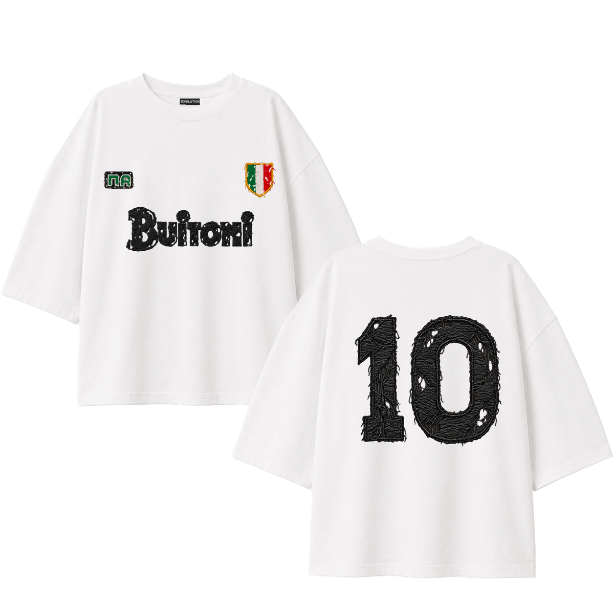T-SHIRT SUPER OVER SIZE BUITONI NEW