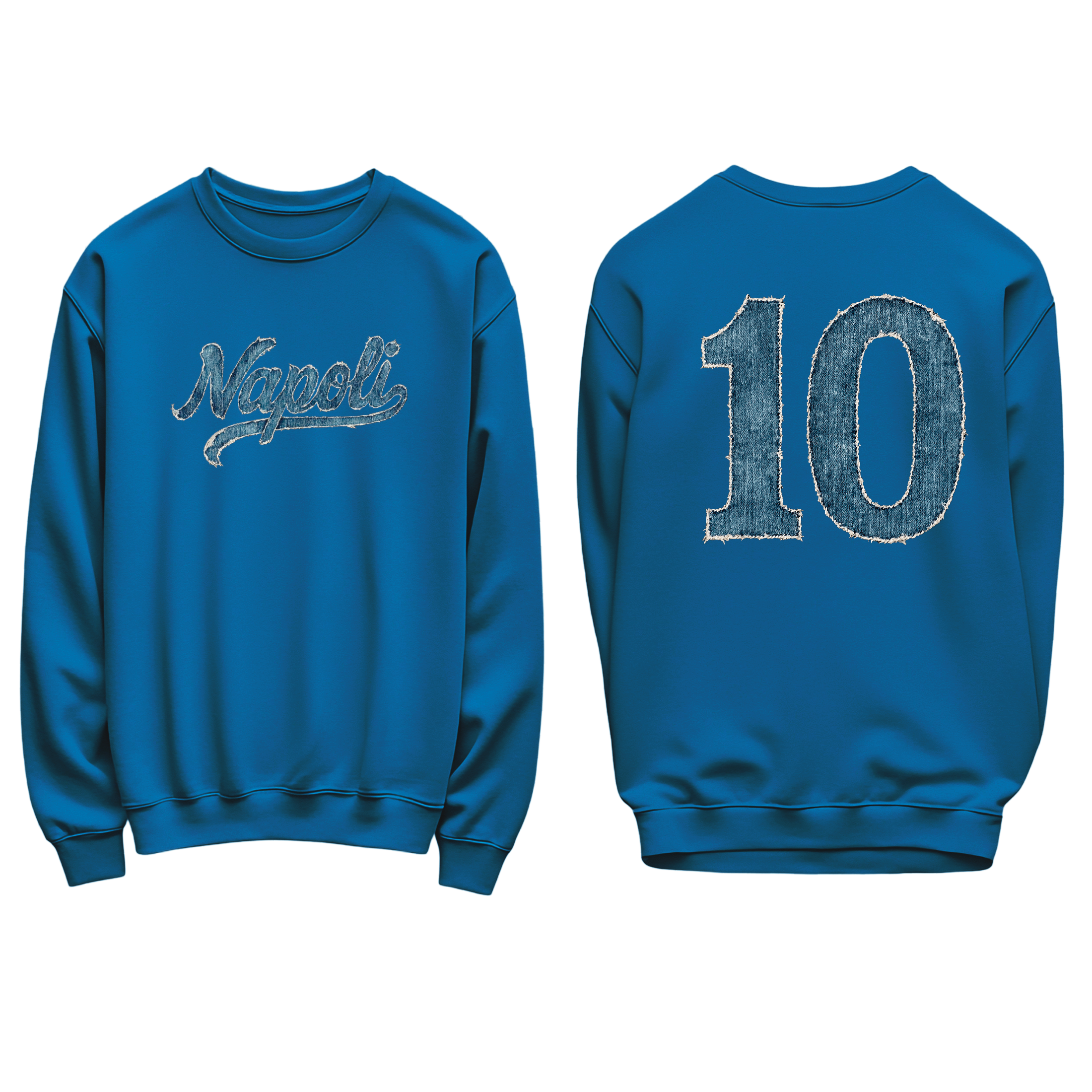 FELPA  REGOLARE  JEANS NAPOLI 10