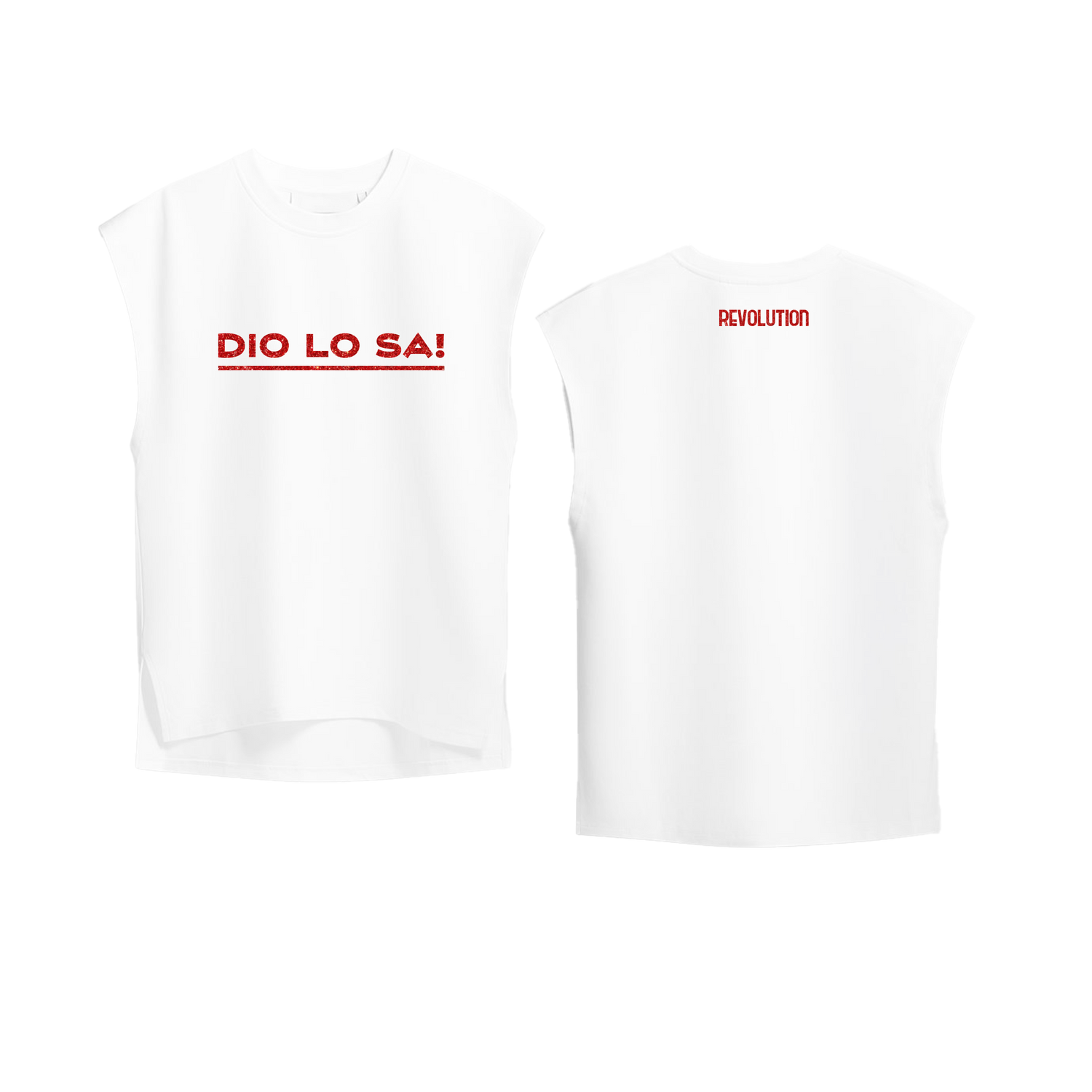 CANOTTA MARGY  DIO LO SA (PETTO)  ROSSO