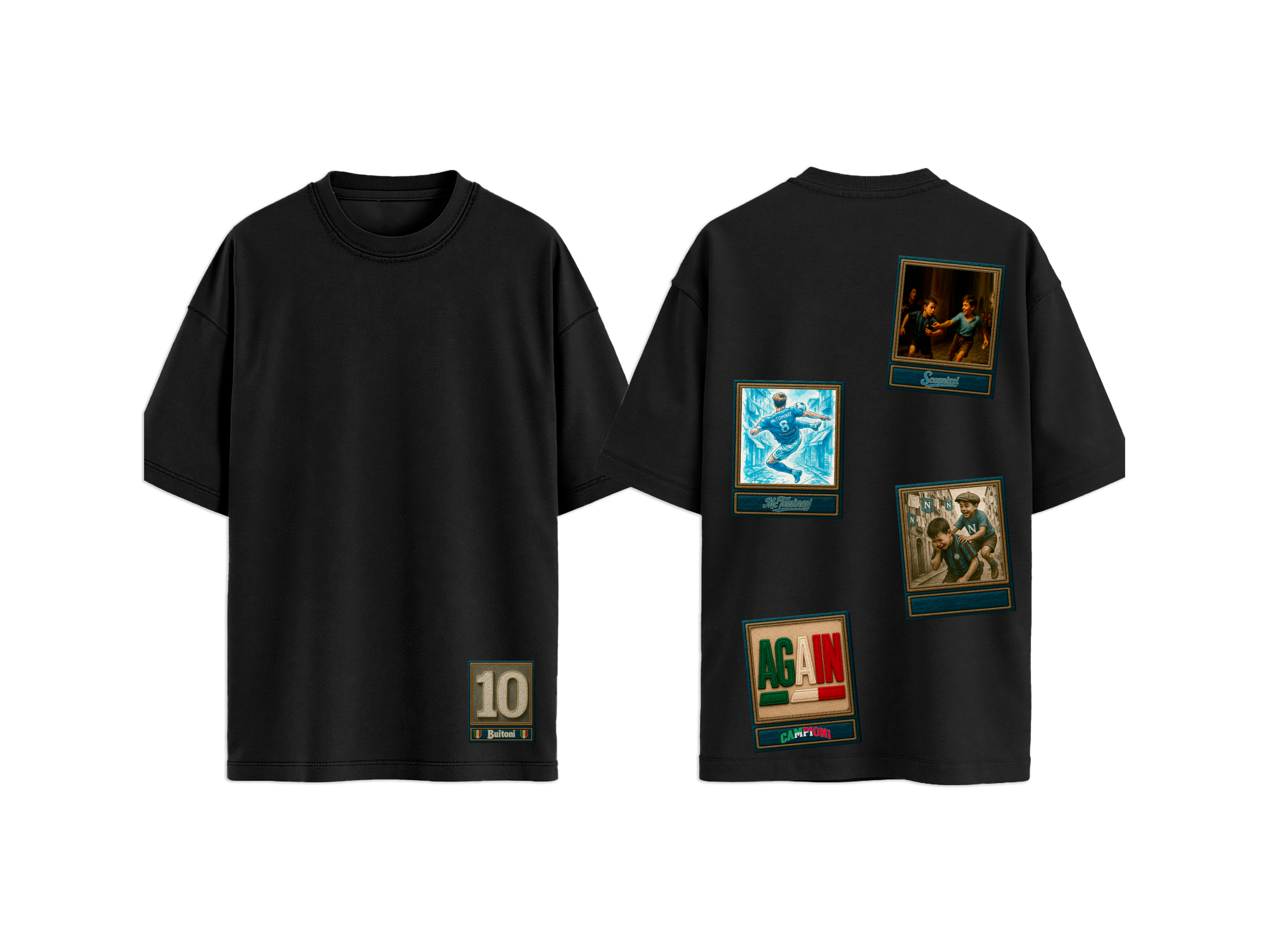T-SHIRT  NAPOLI POLAROID