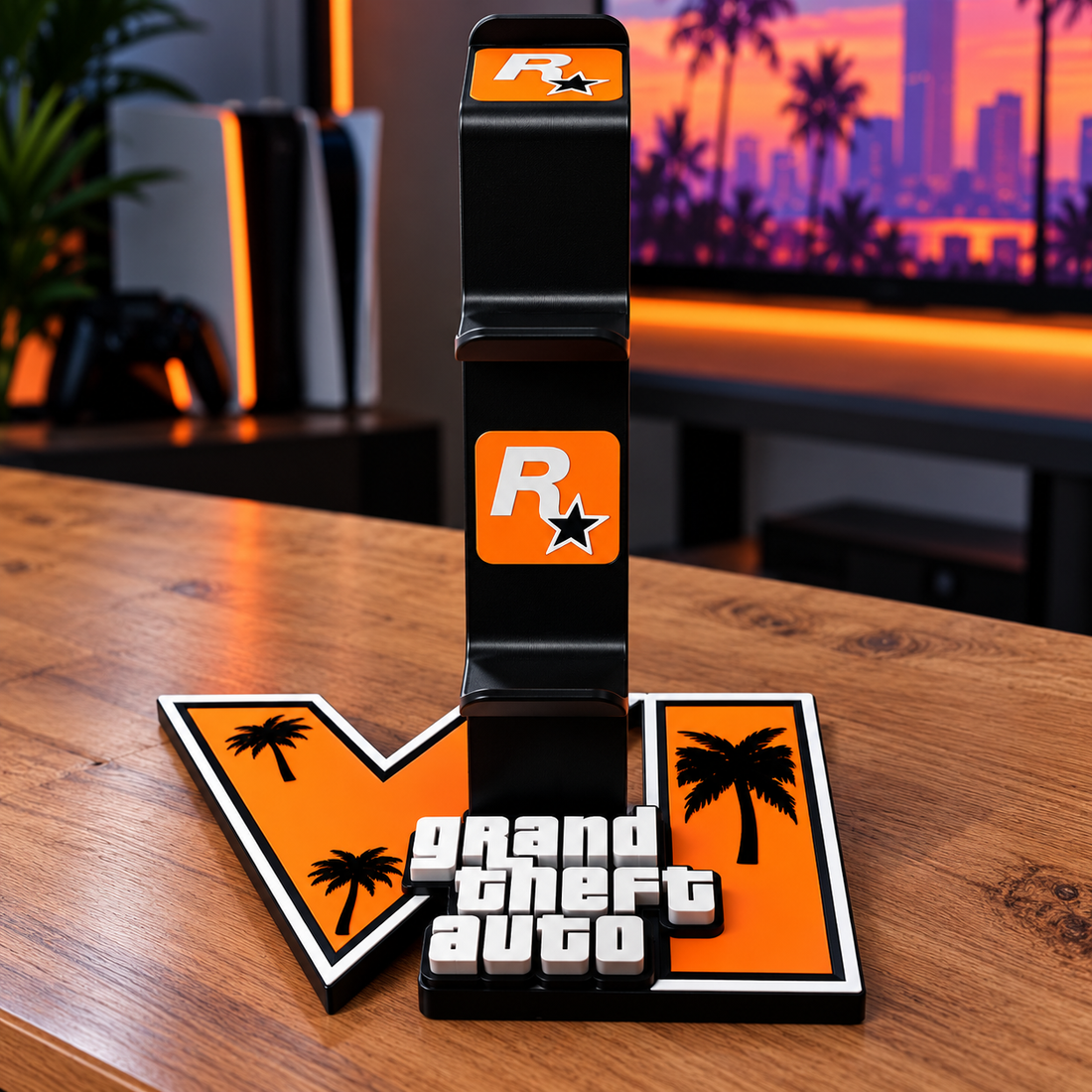 SUPPORTO GTA  PAD E CUFFIE
