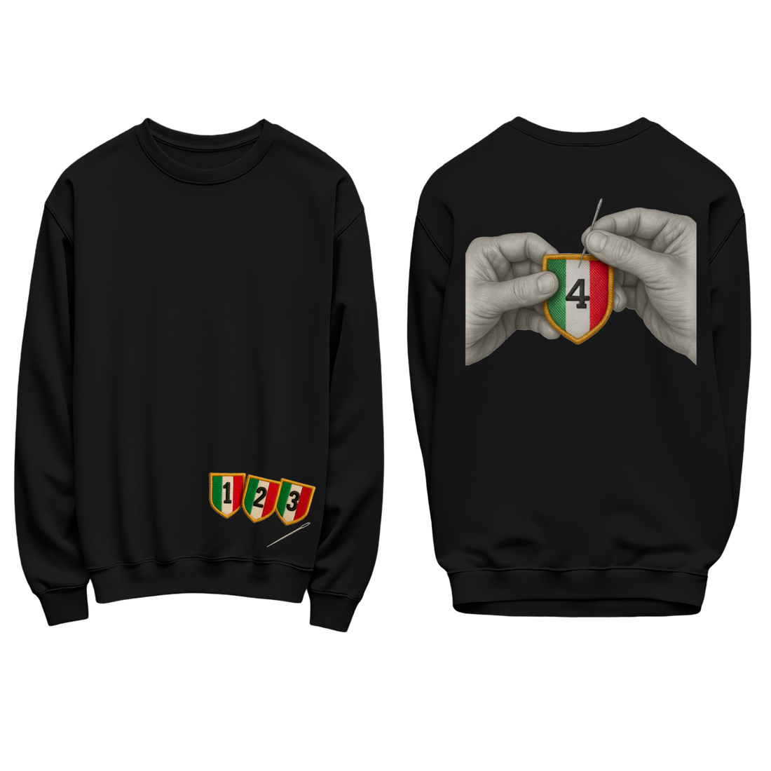 FELPA  REGOLARE  CUCITO 4
