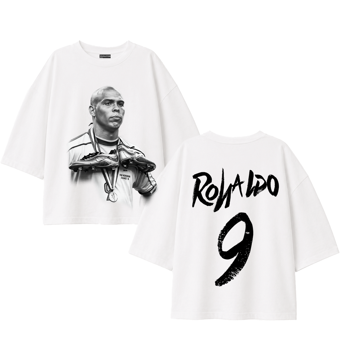 T-SHIRT SUPER OVER SIZE REVOLUTION RONALDO 9