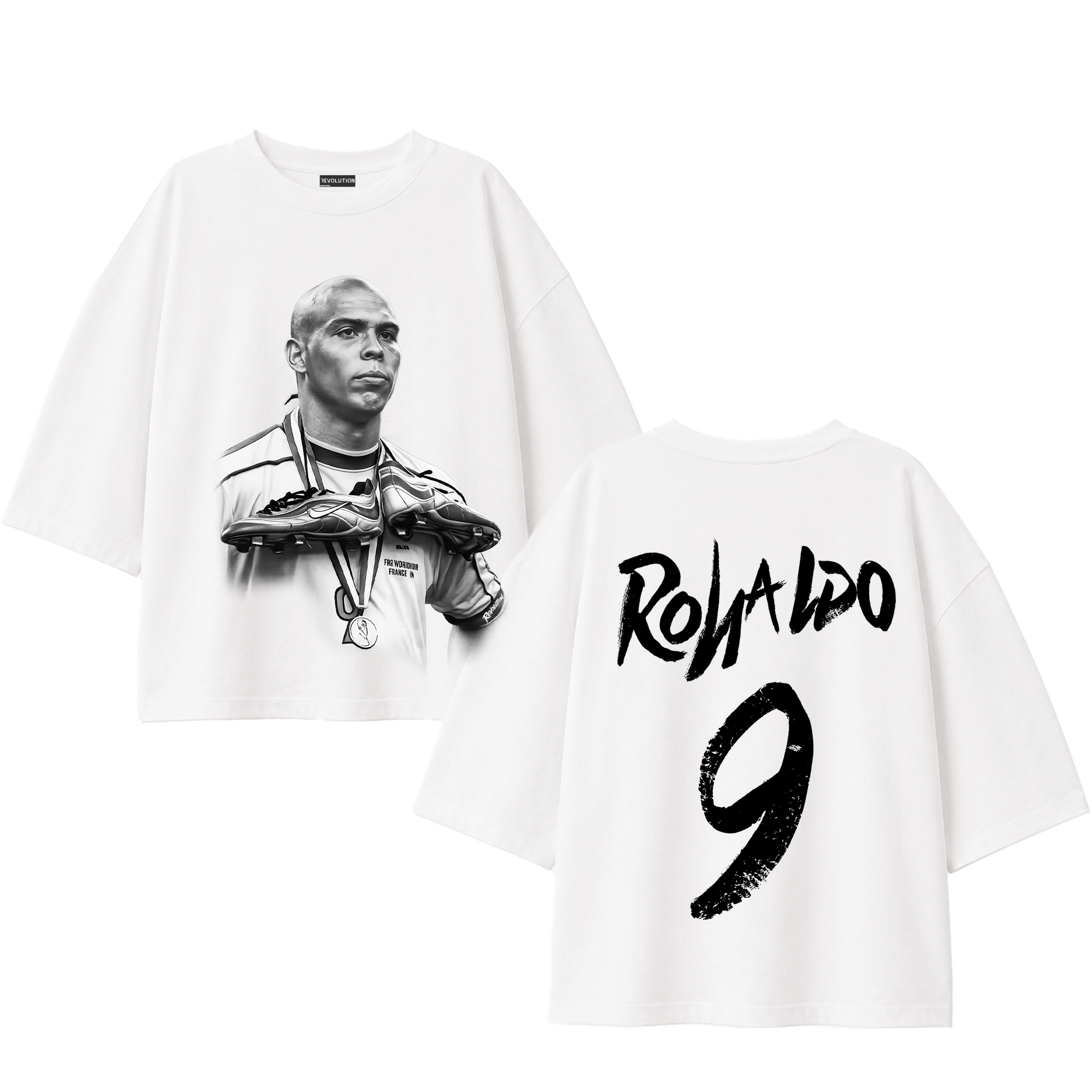 T-SHIRT SUPER OVER SIZE REVOLUTION RONALDO 9