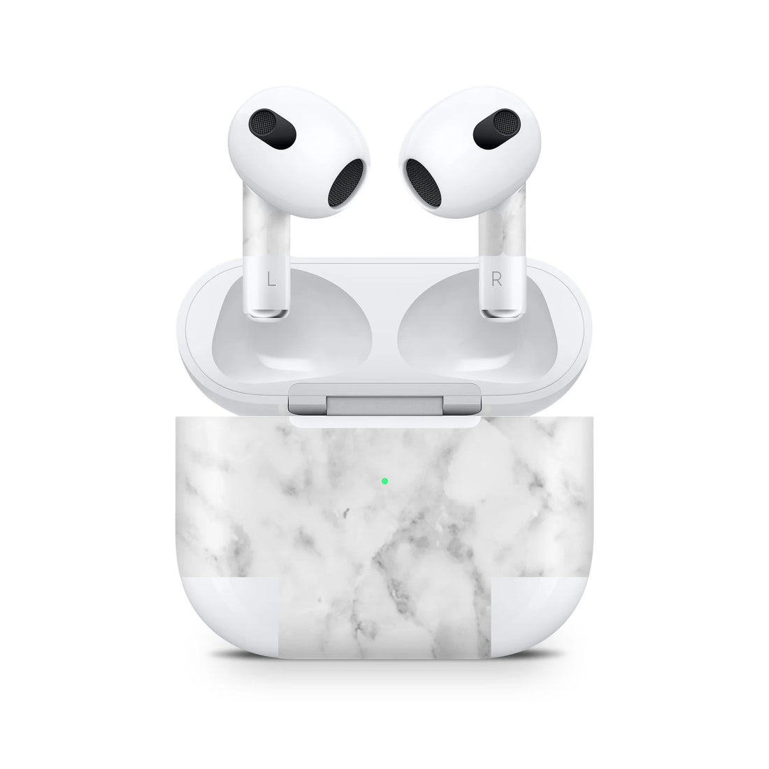 PELLICOLE AIRPODS BIANCO MARMO