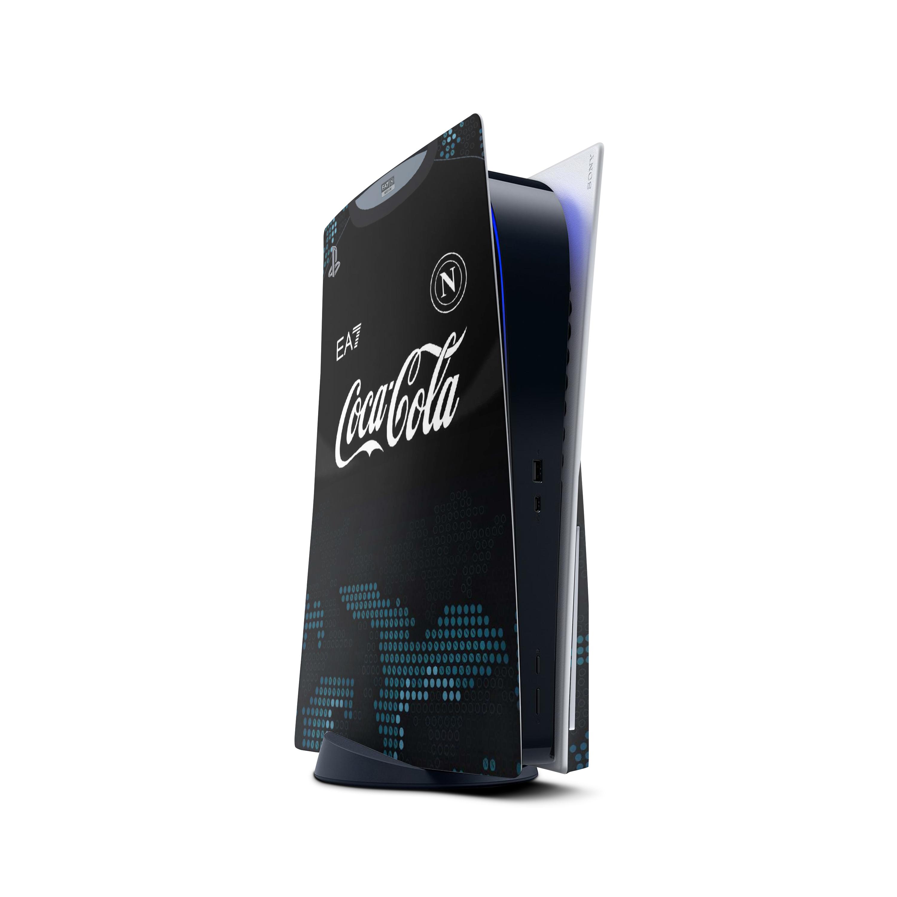 SKIN PLAYSTATION 5  MAGLIA NAPOLI COCACOLA 2025