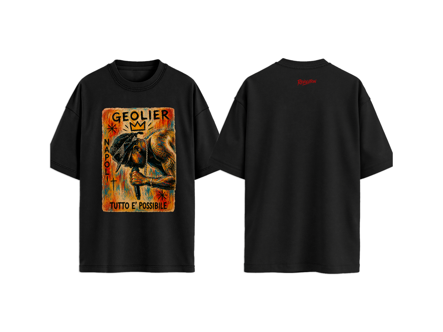 T-SHIRT REGULAR  GEOLIER ART