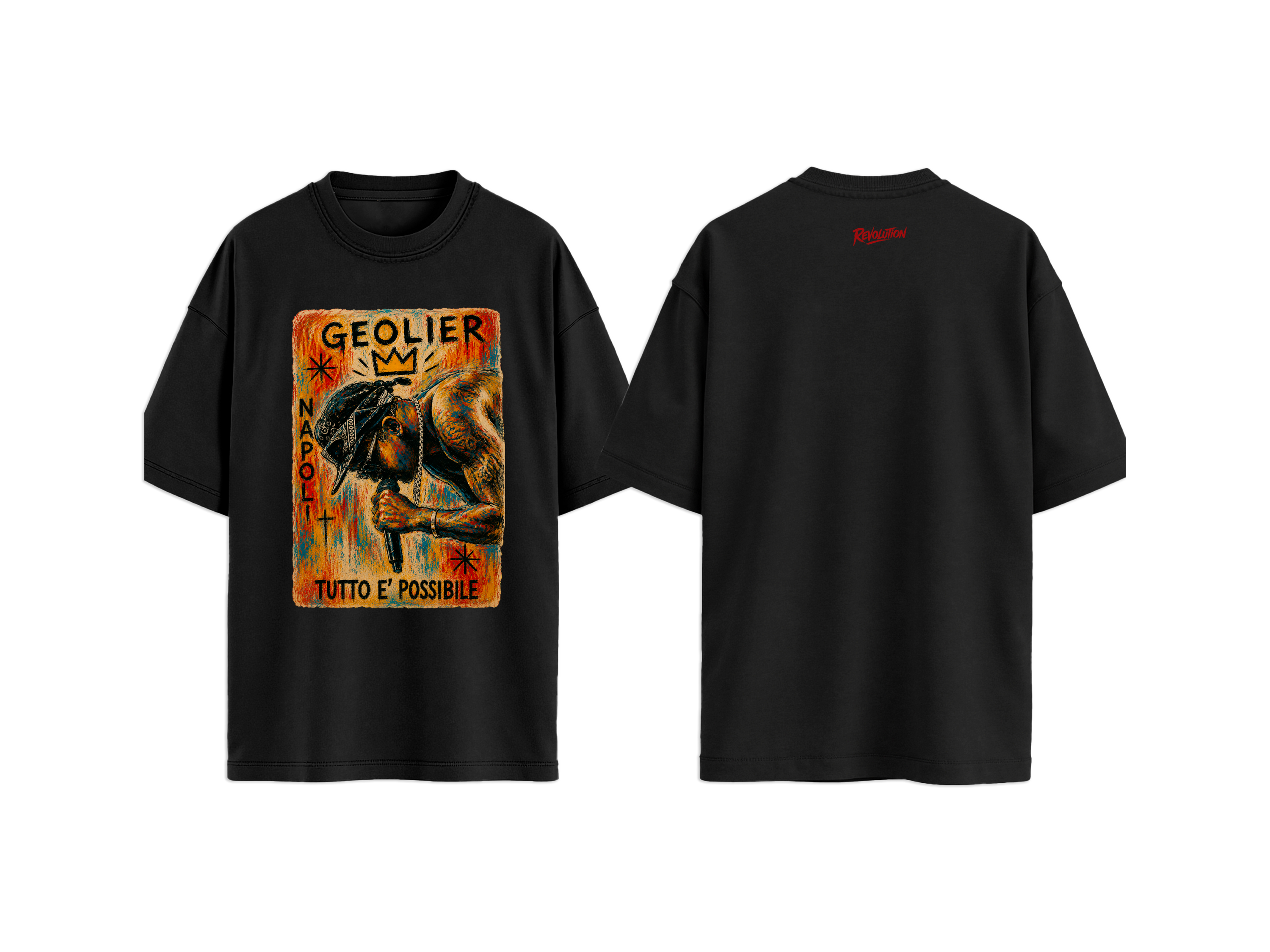 T-SHIRT REGULAR  GEOLIER ART