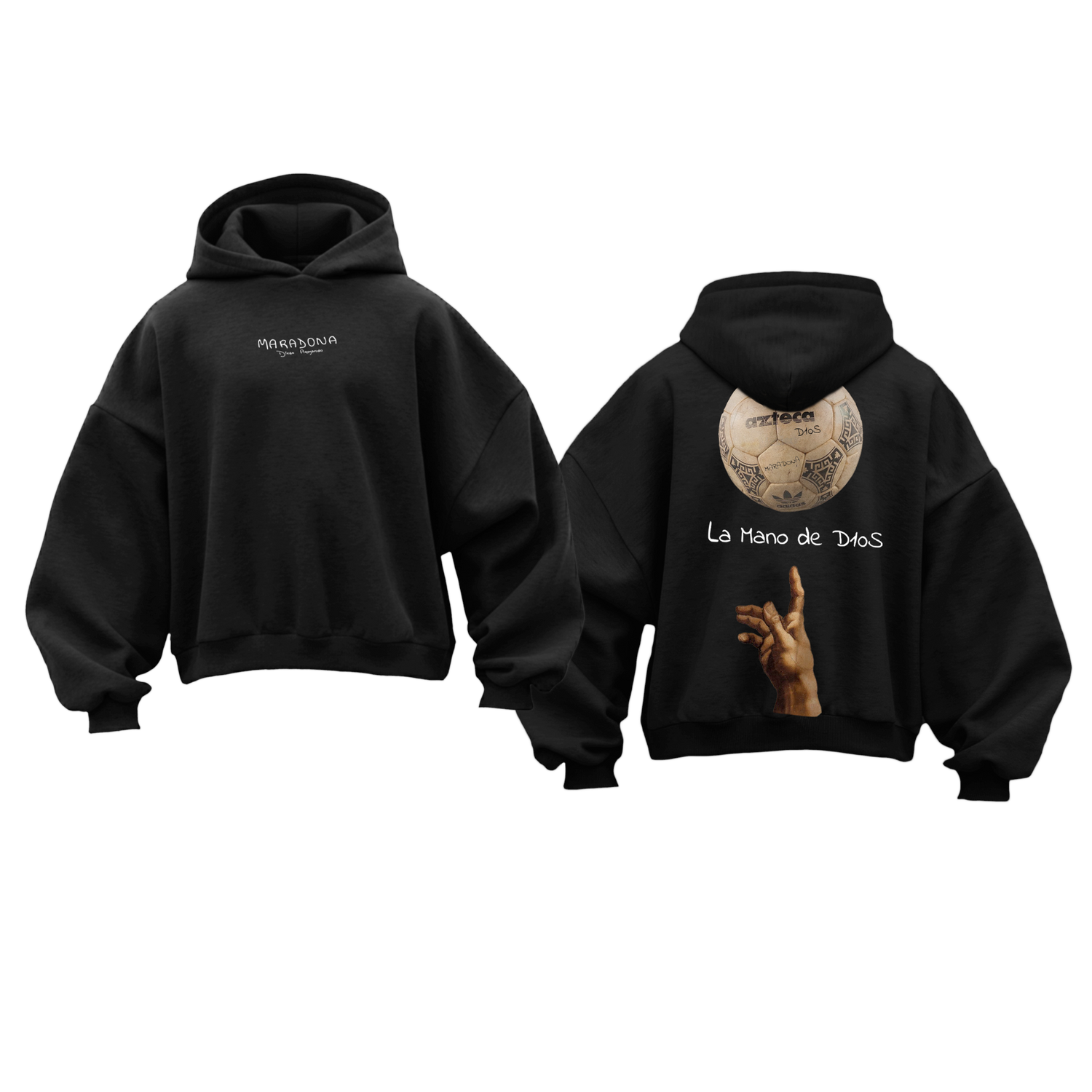 FELPA CORTA LIMITED EDITION LA MANO DE D10S