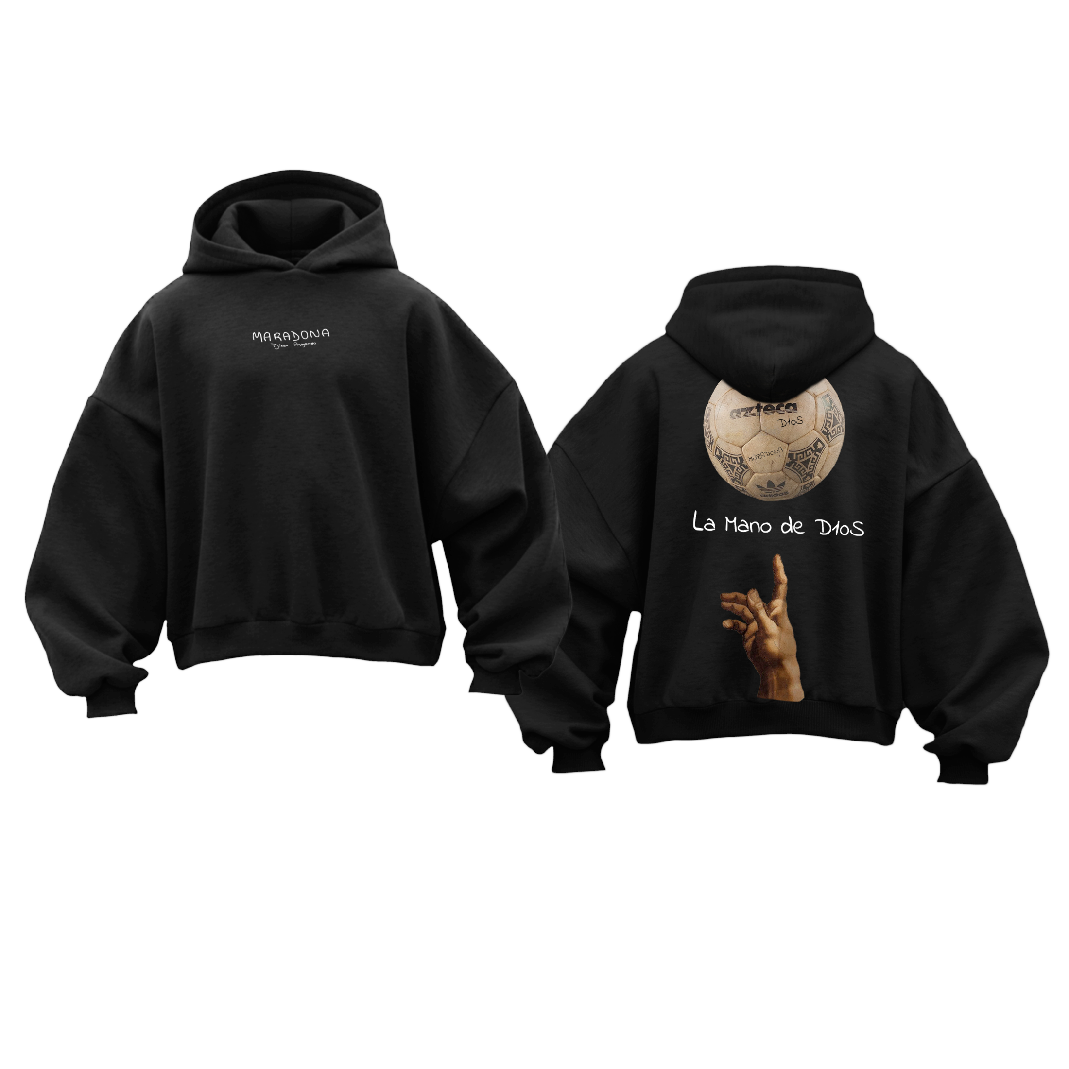 FELPA CORTA LIMITED EDITION LA MANO DE D10S