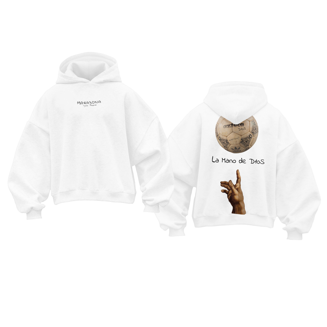 FELPA CORTA LIMITED EDITION LA MANO DE D10S