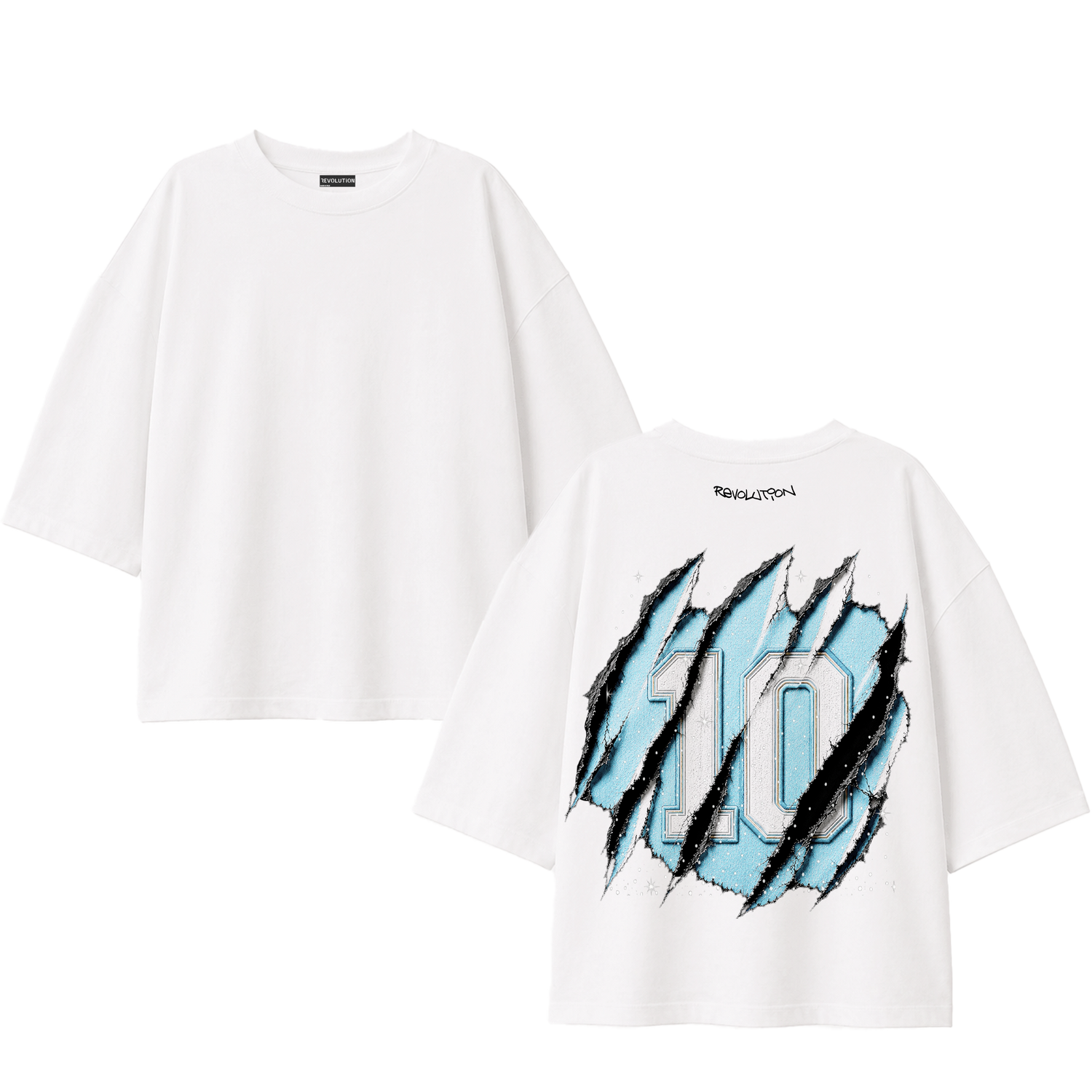 T-SHIRT SUPER OVER SIZE LA 10