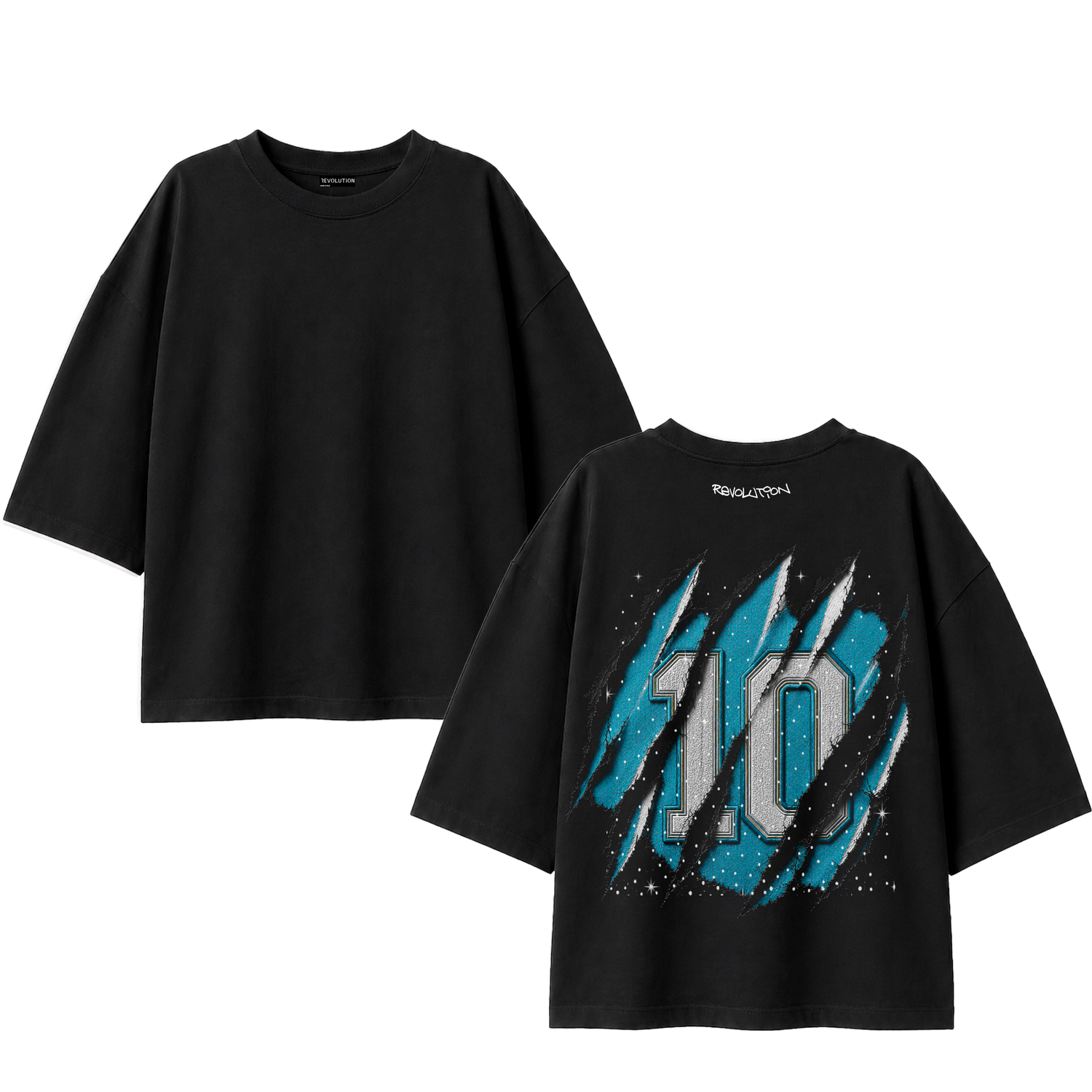 T-SHIRT SUPER OVER SIZE LA 10