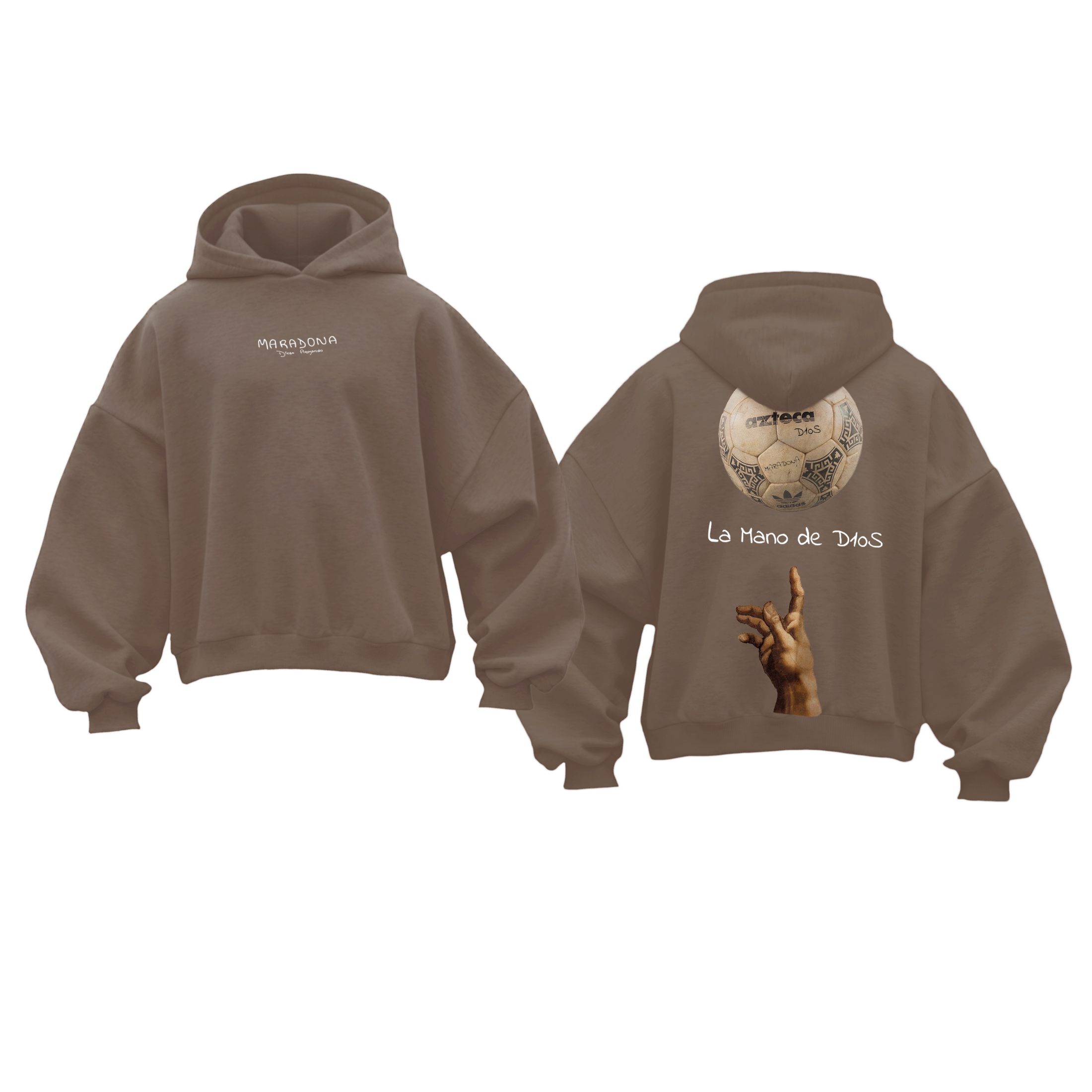 FELPA CORTA LIMITED EDITION LA MANO DE D10S