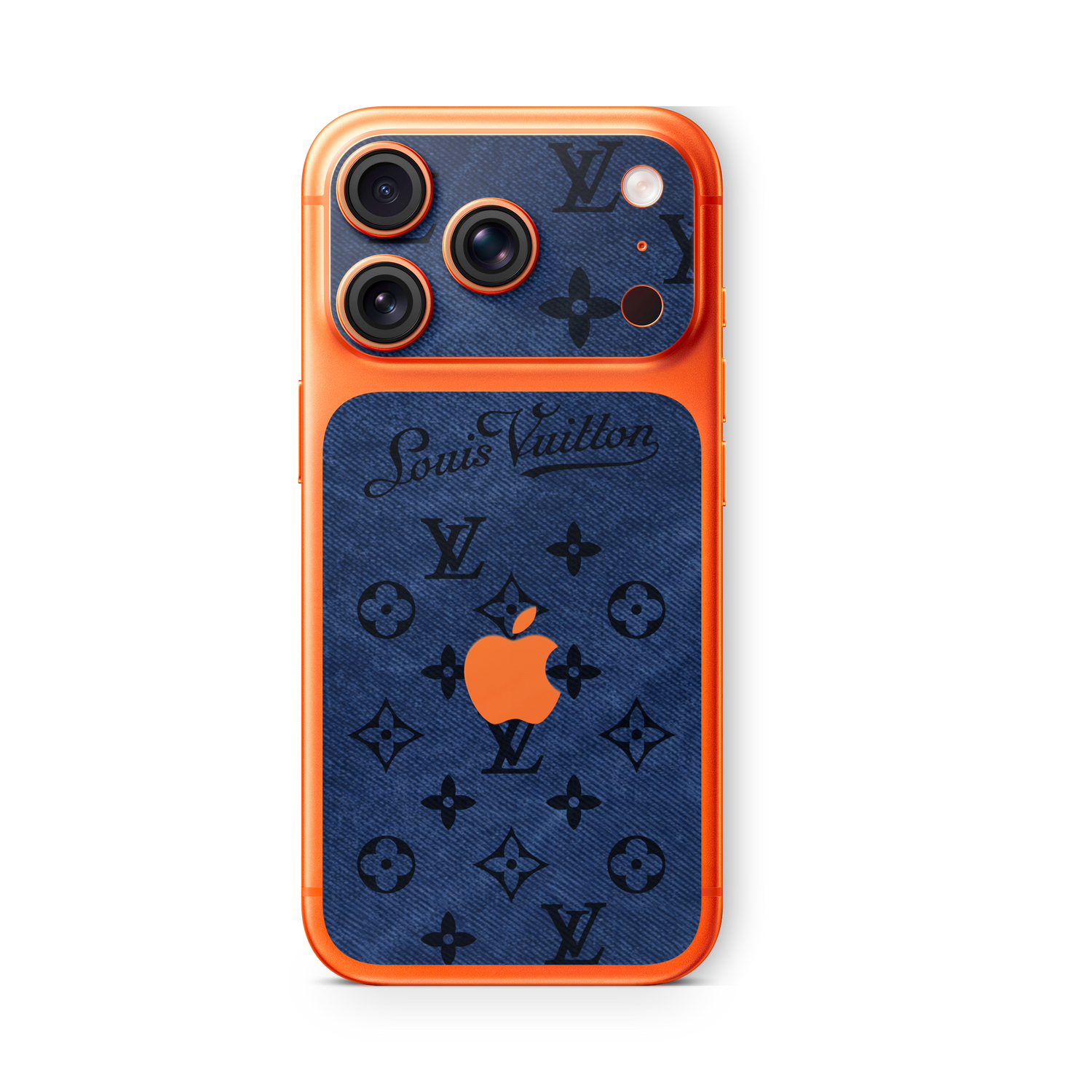 SKIN SOLO BACK BLU VELLUTO LV