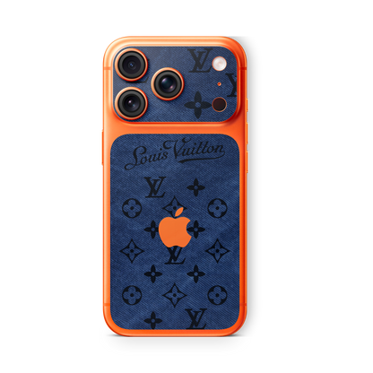 SKIN SOLO BACK BLU VELLUTO LV
