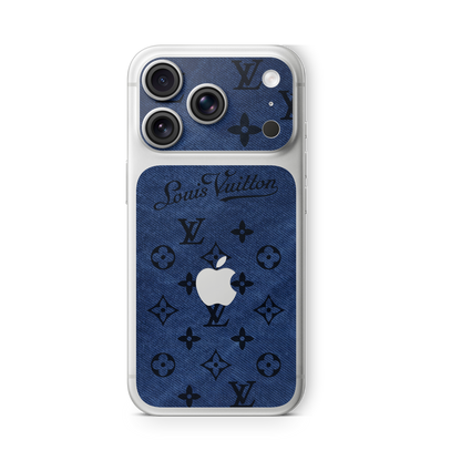 SKIN SOLO BACK BLU VELLUTO LV