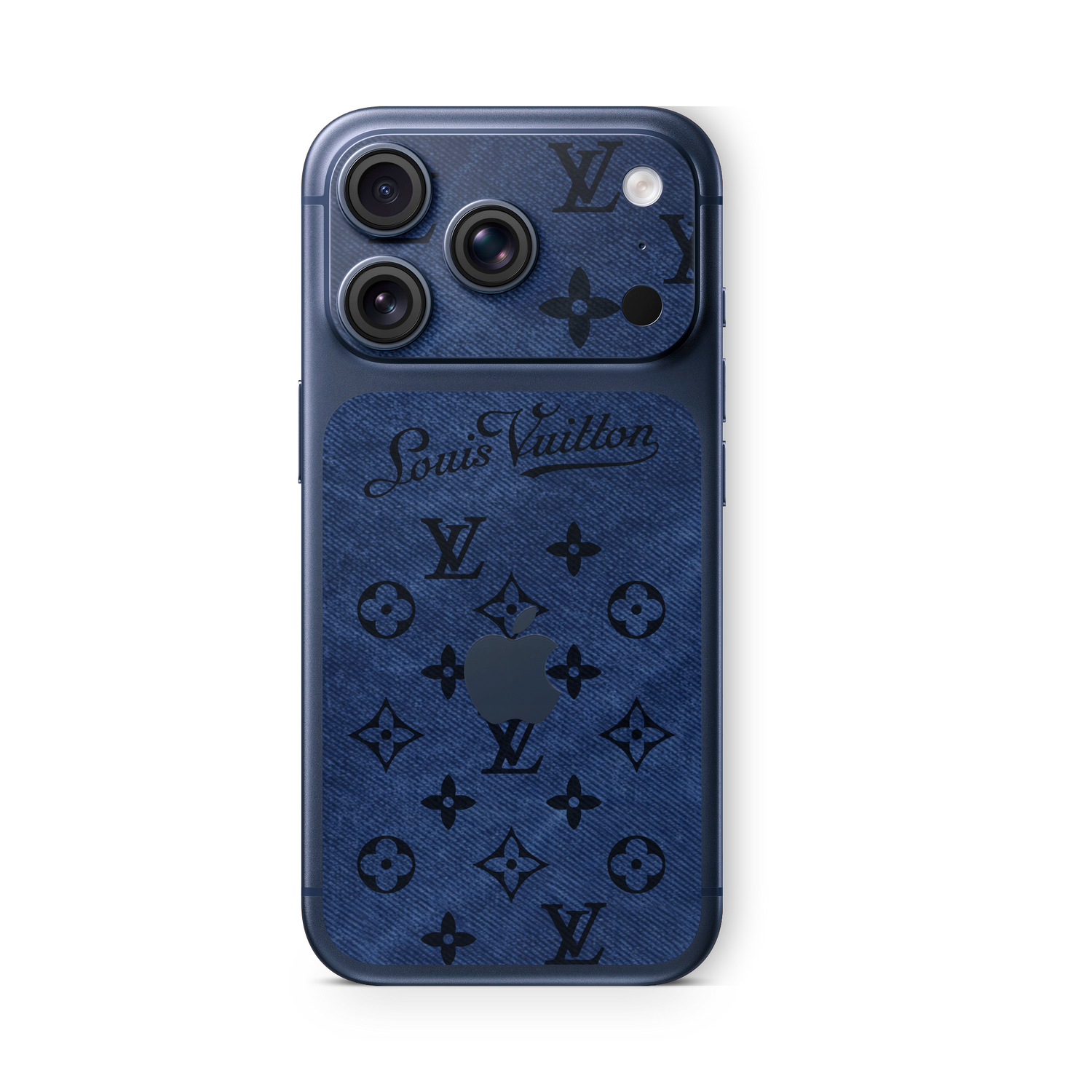 SKIN SOLO BACK BLU VELLUTO LV