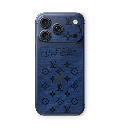 SKIN SOLO BACK BLU VELLUTO LV