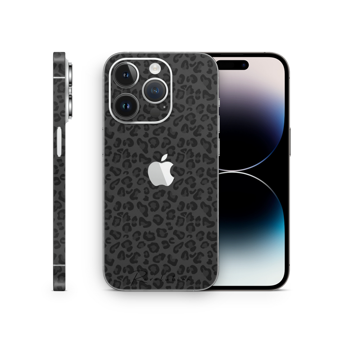 SKIN LEOPARD NERO VELLUTO