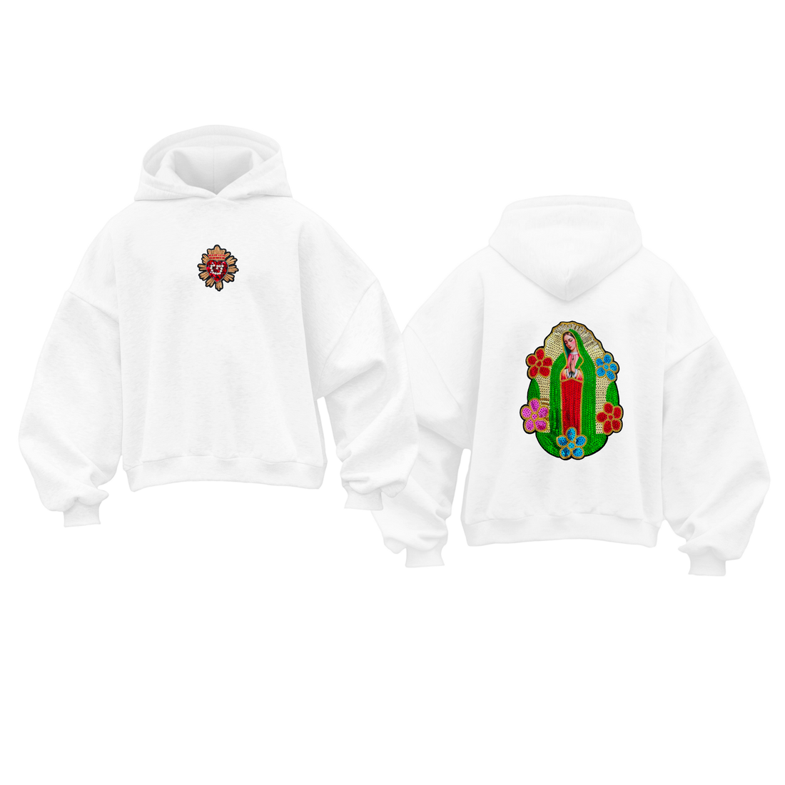 FELPA CORTA L. EDITION PATCH MADONNA GUADALUPE