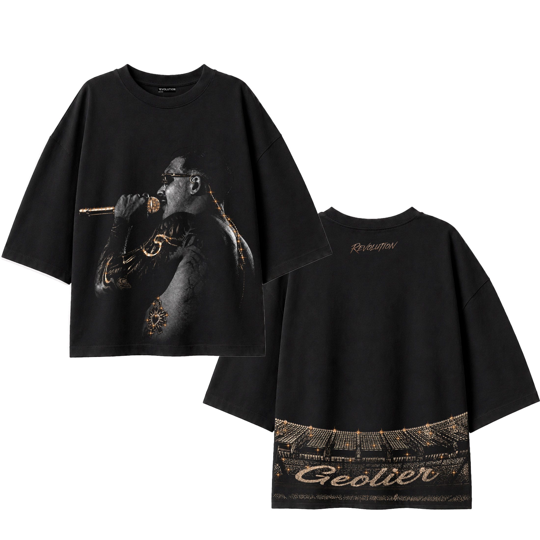T-SHIRT SUPER OVER SIZE REVOLUTION AUTORITA&