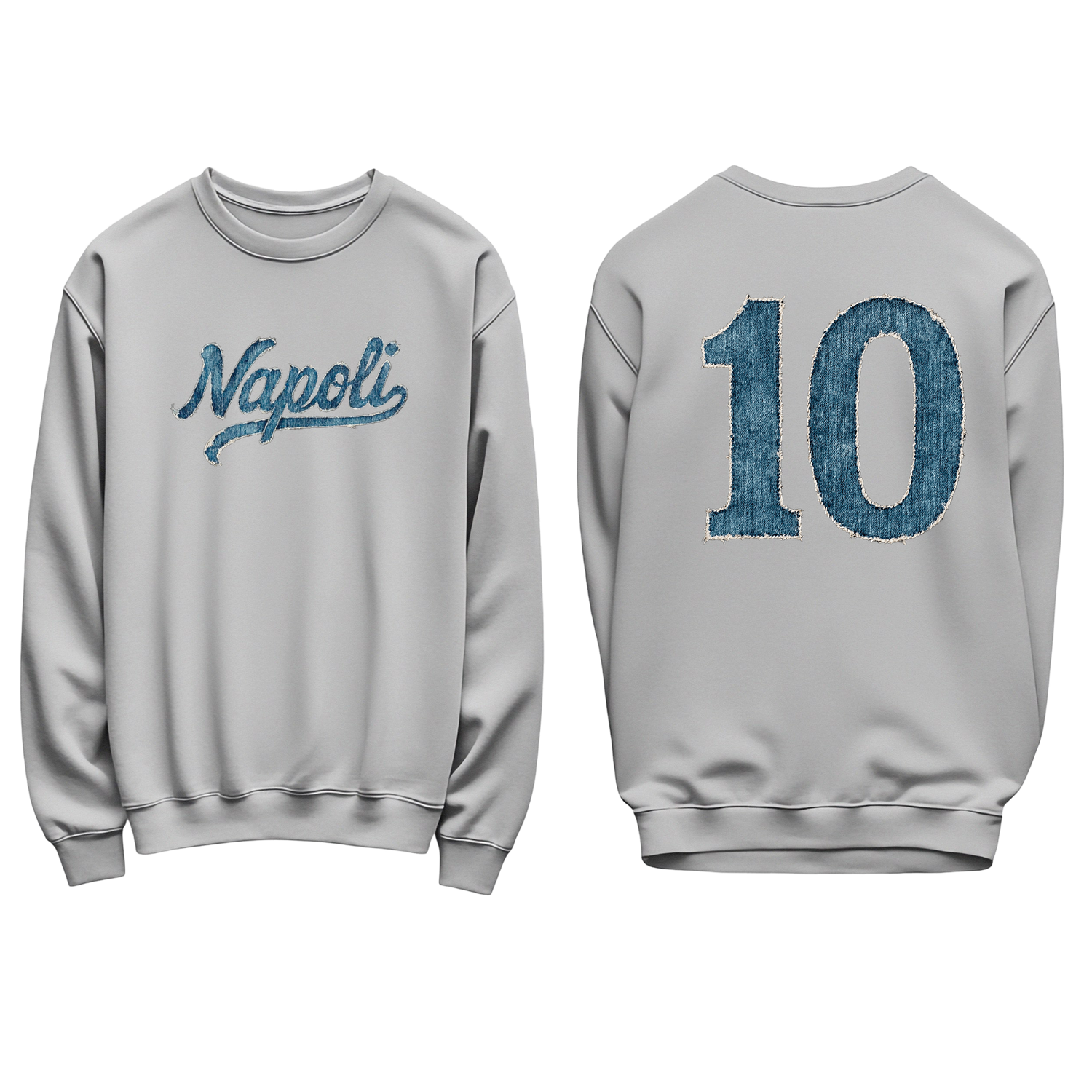 FELPA  REGOLARE  JEANS NAPOLI 10