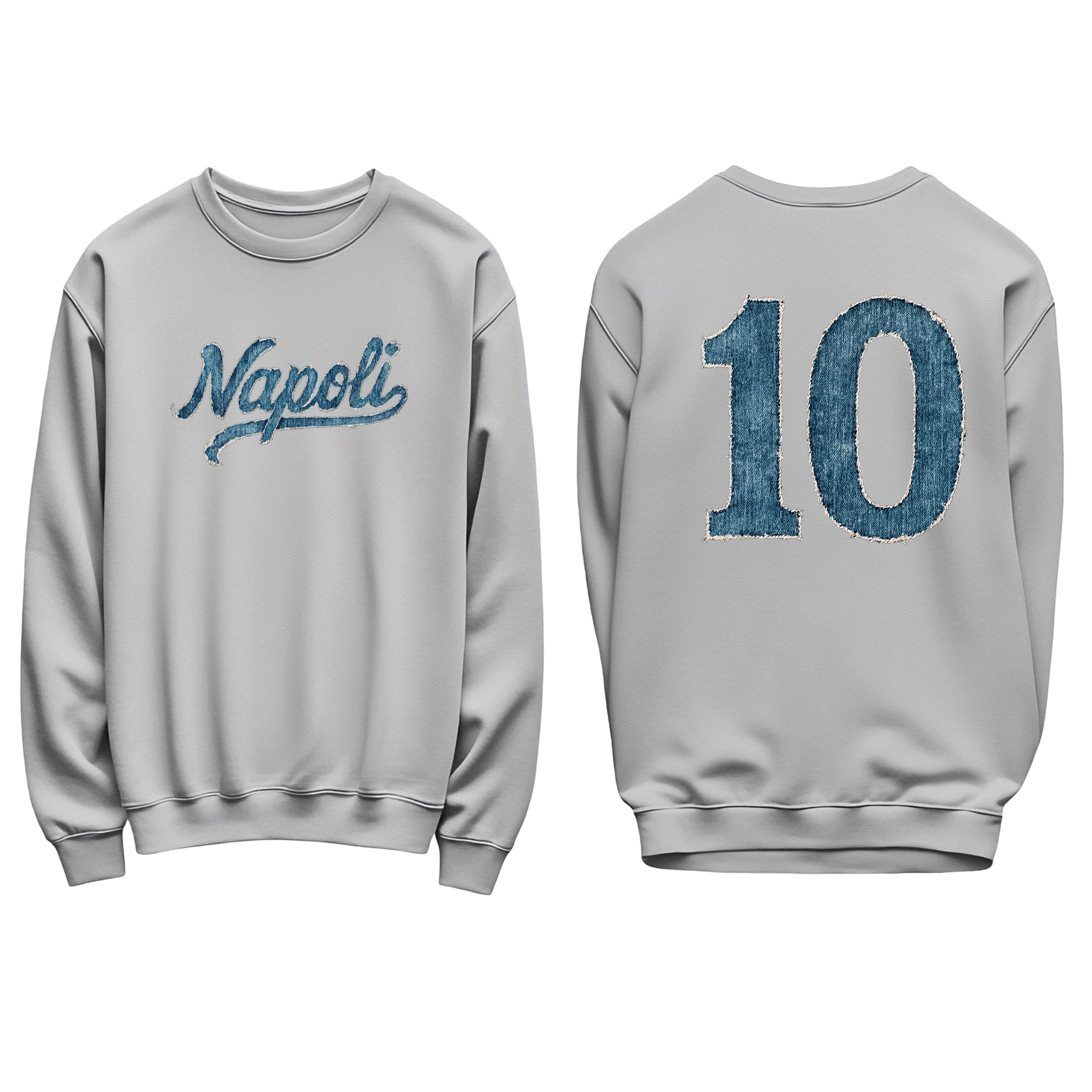 FELPA  REGOLARE  JEANS NAPOLI 10