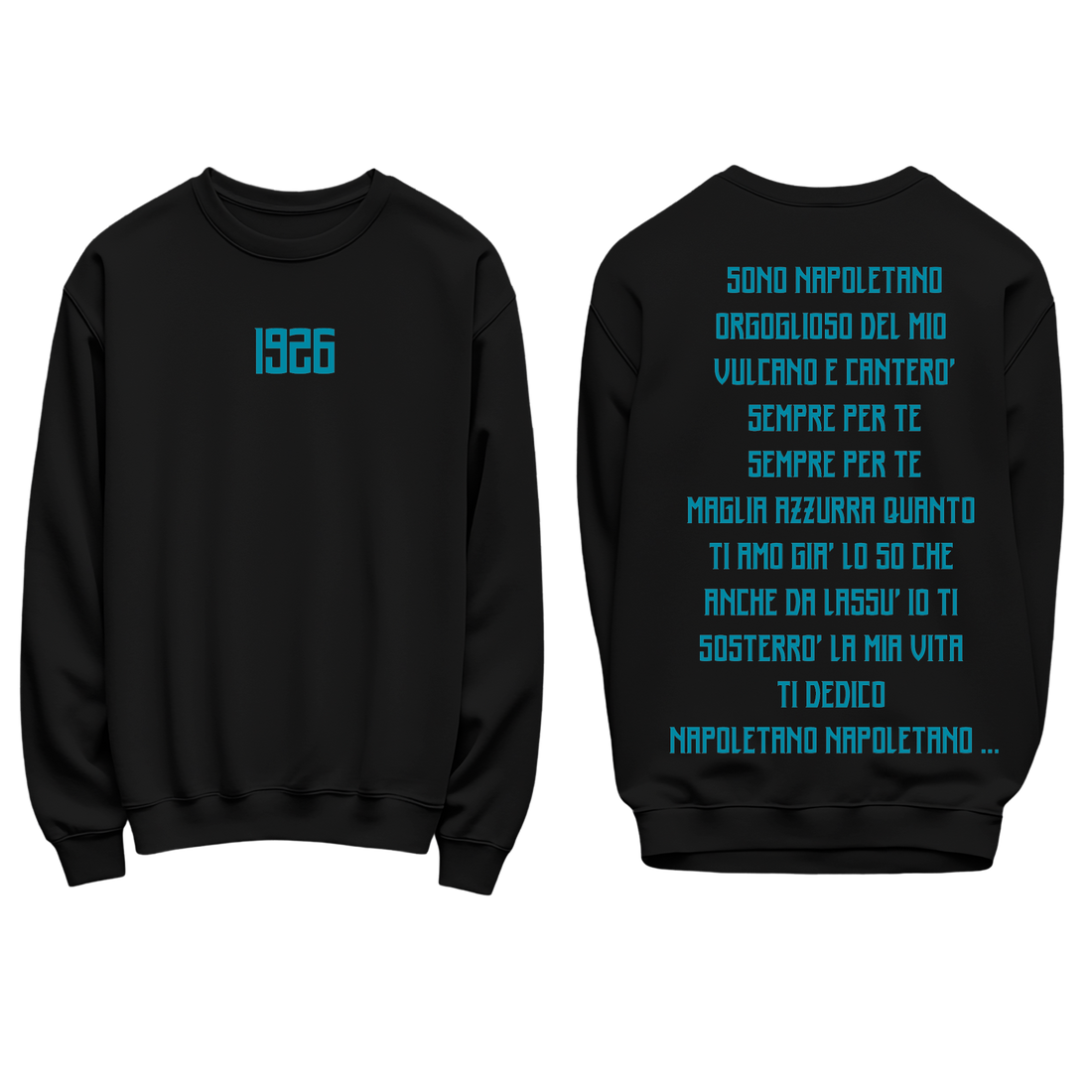 FELPA REGOLARE SONO NAPOLETANO