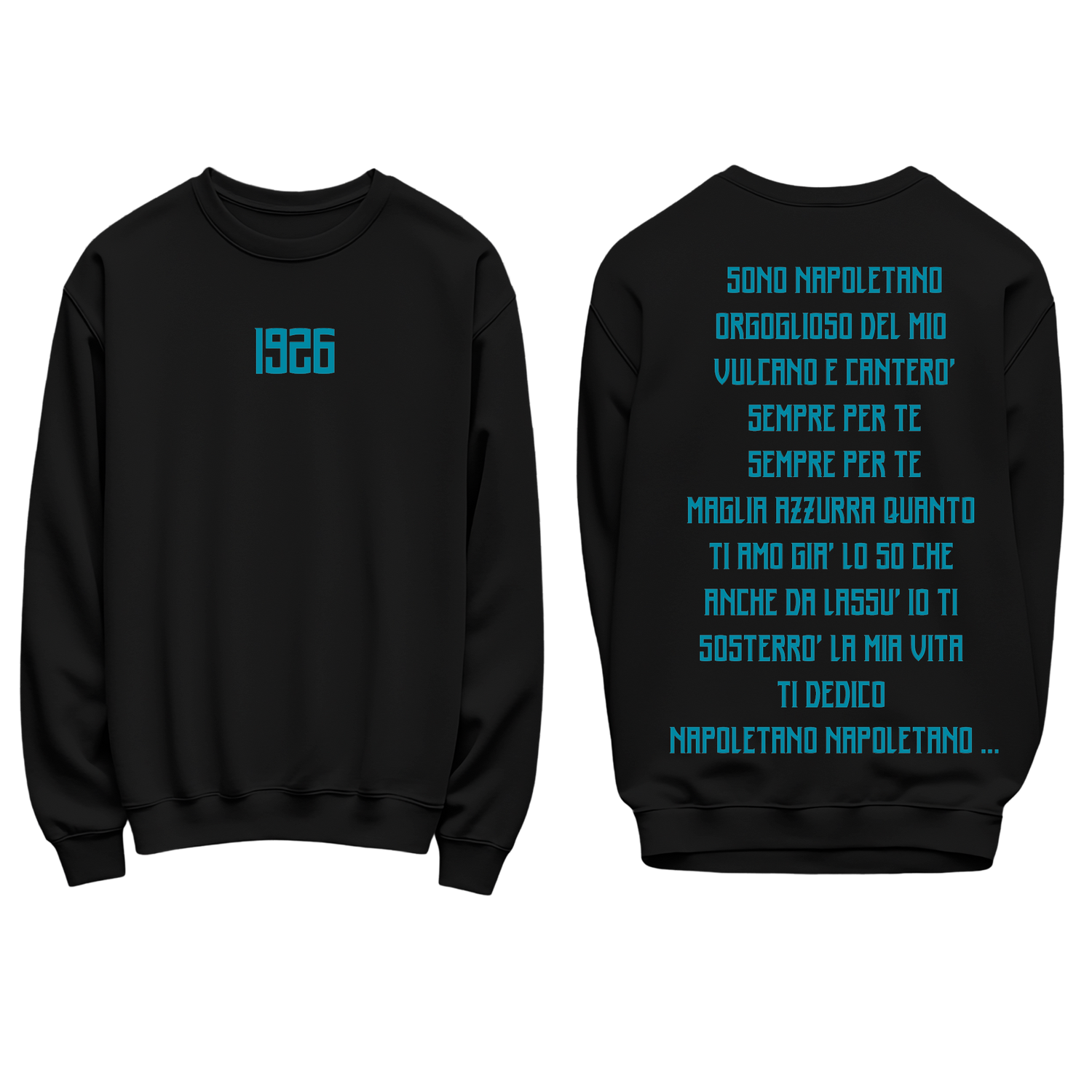 FELPA REGOLARE SONO NAPOLETANO