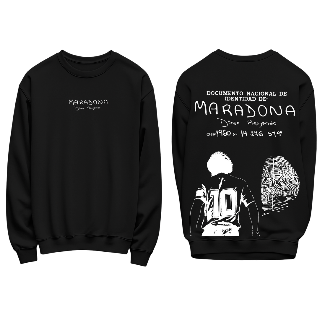 FELPA REGOLARE DOCUMENTO DIEGO