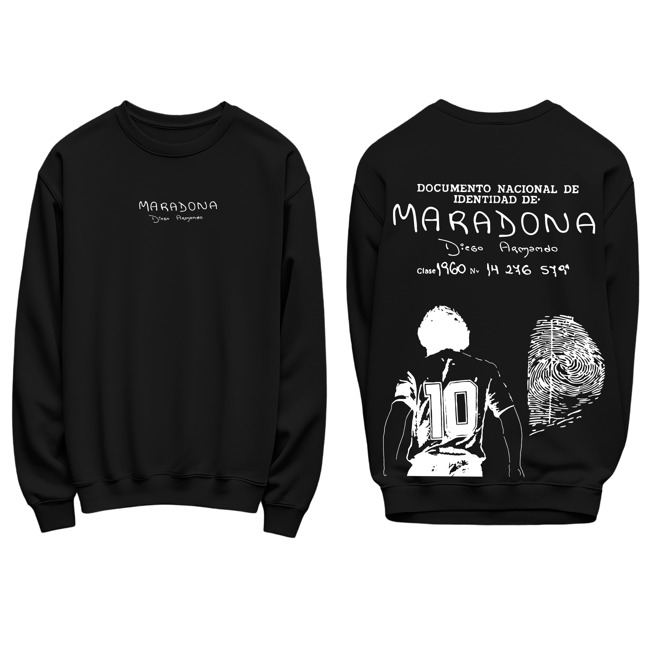 FELPA REGOLARE DOCUMENTO DIEGO