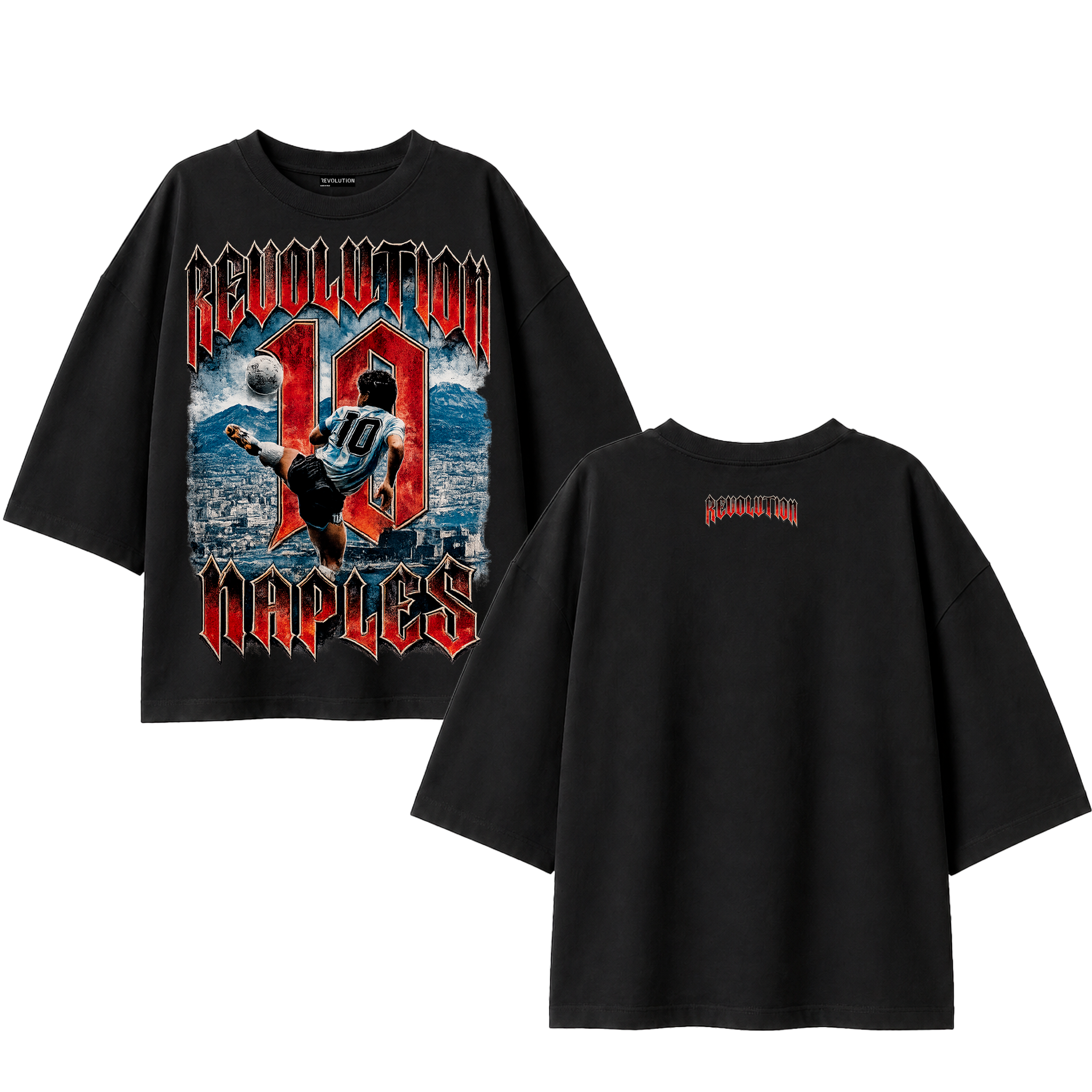 T-SHIRT SUPER OVER SIZE REVOLUTION  NAPLES