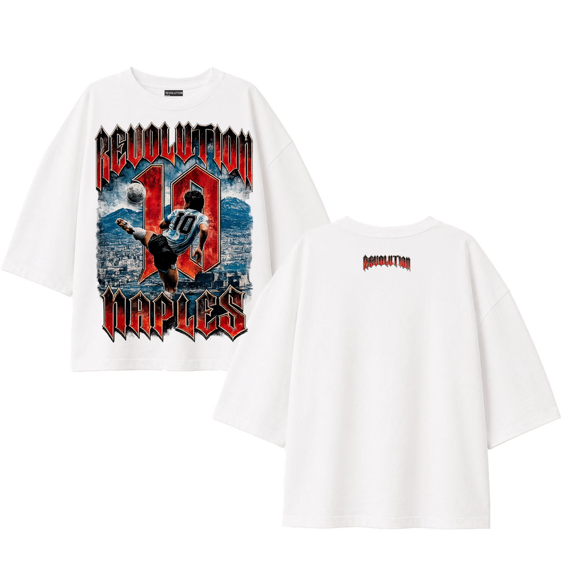 T-SHIRT SUPER OVER SIZE REVOLUTION  NAPLES