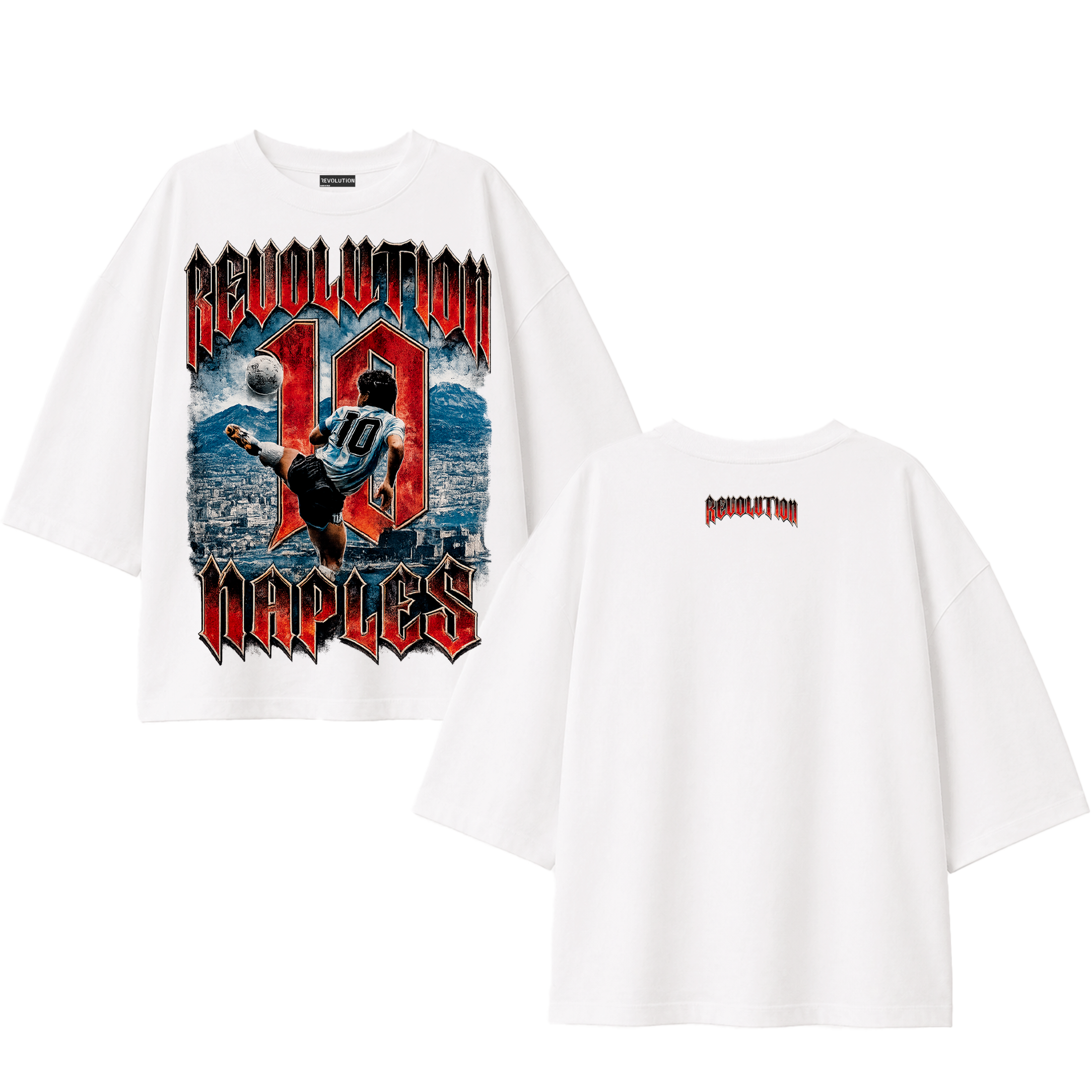 T-SHIRT SUPER OVER SIZE REVOLUTION  NAPLES