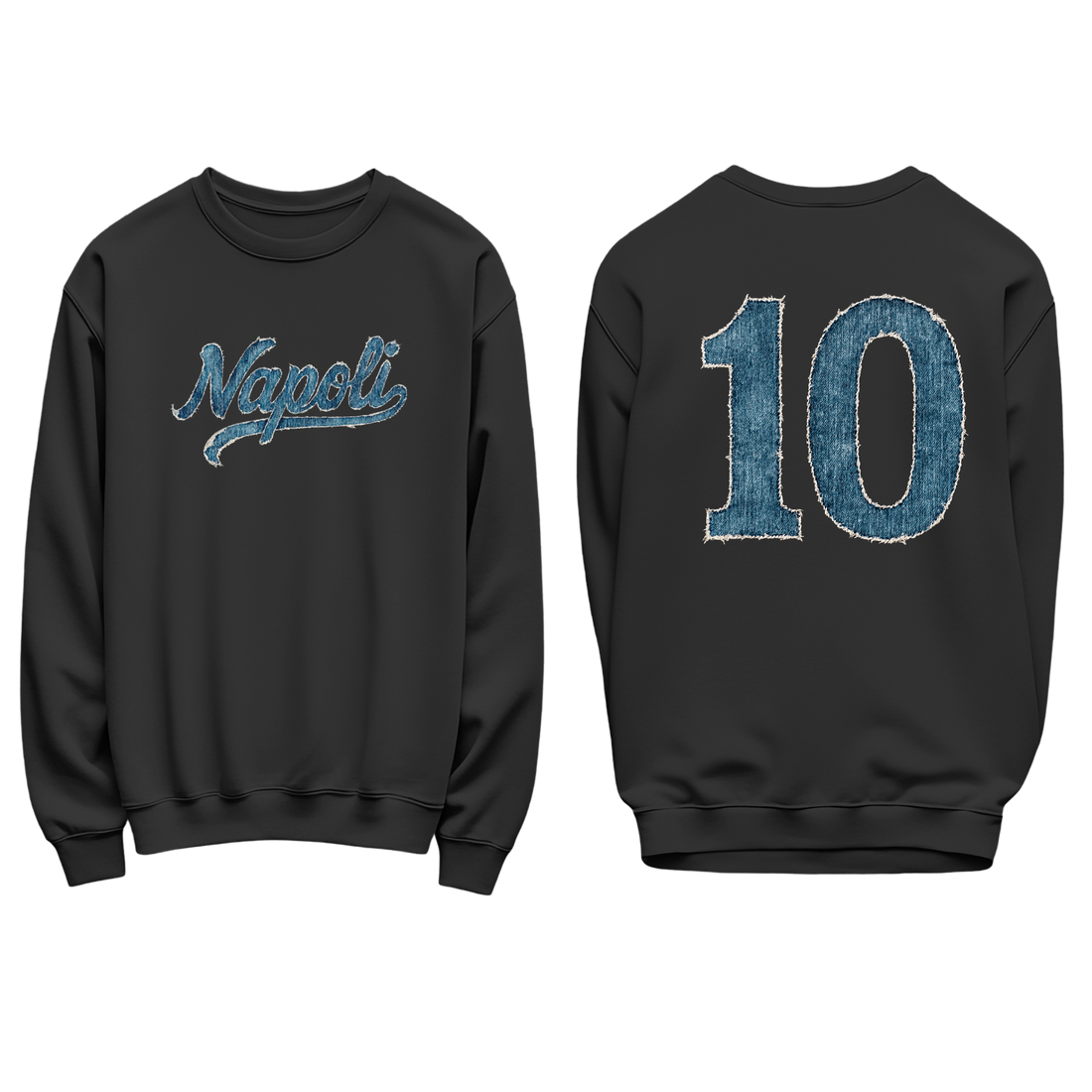 FELPA  REGOLARE  JEANS NAPOLI 10