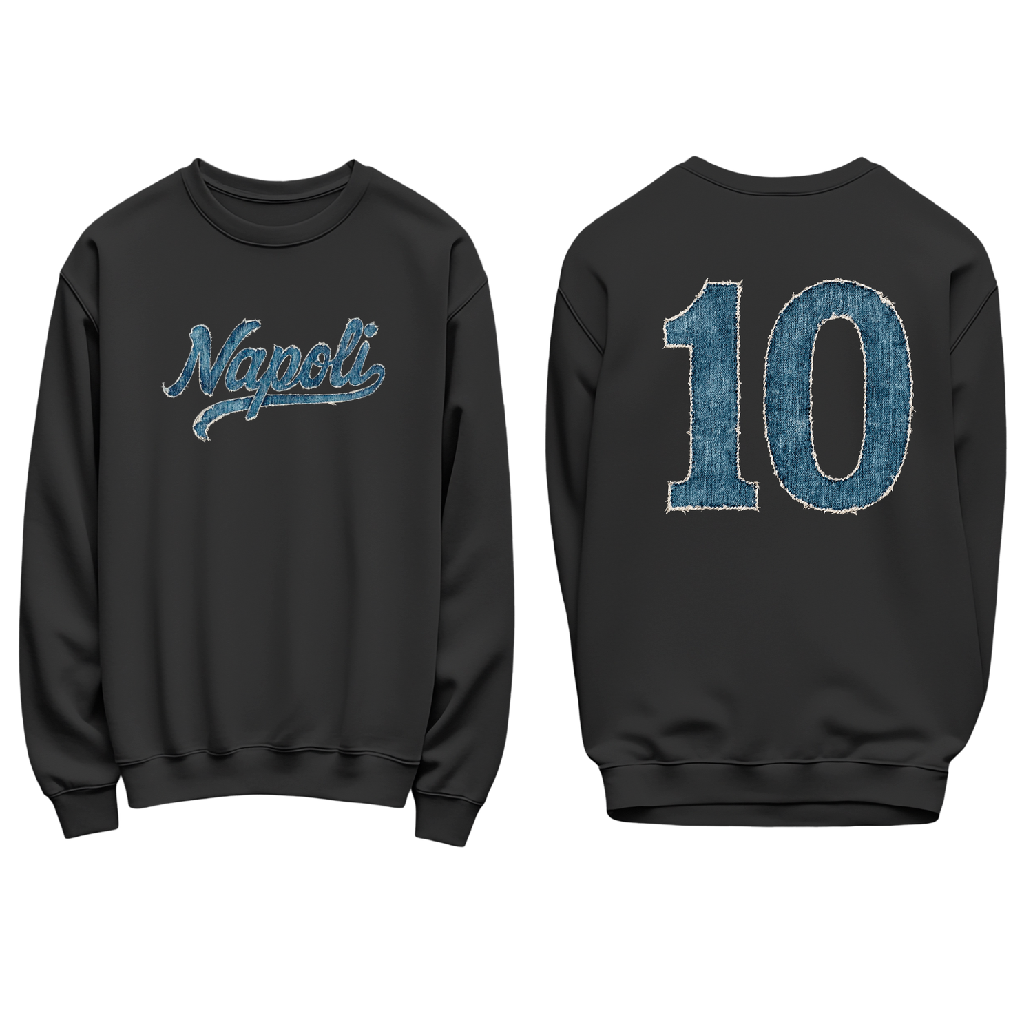 FELPA  REGOLARE  JEANS NAPOLI 10