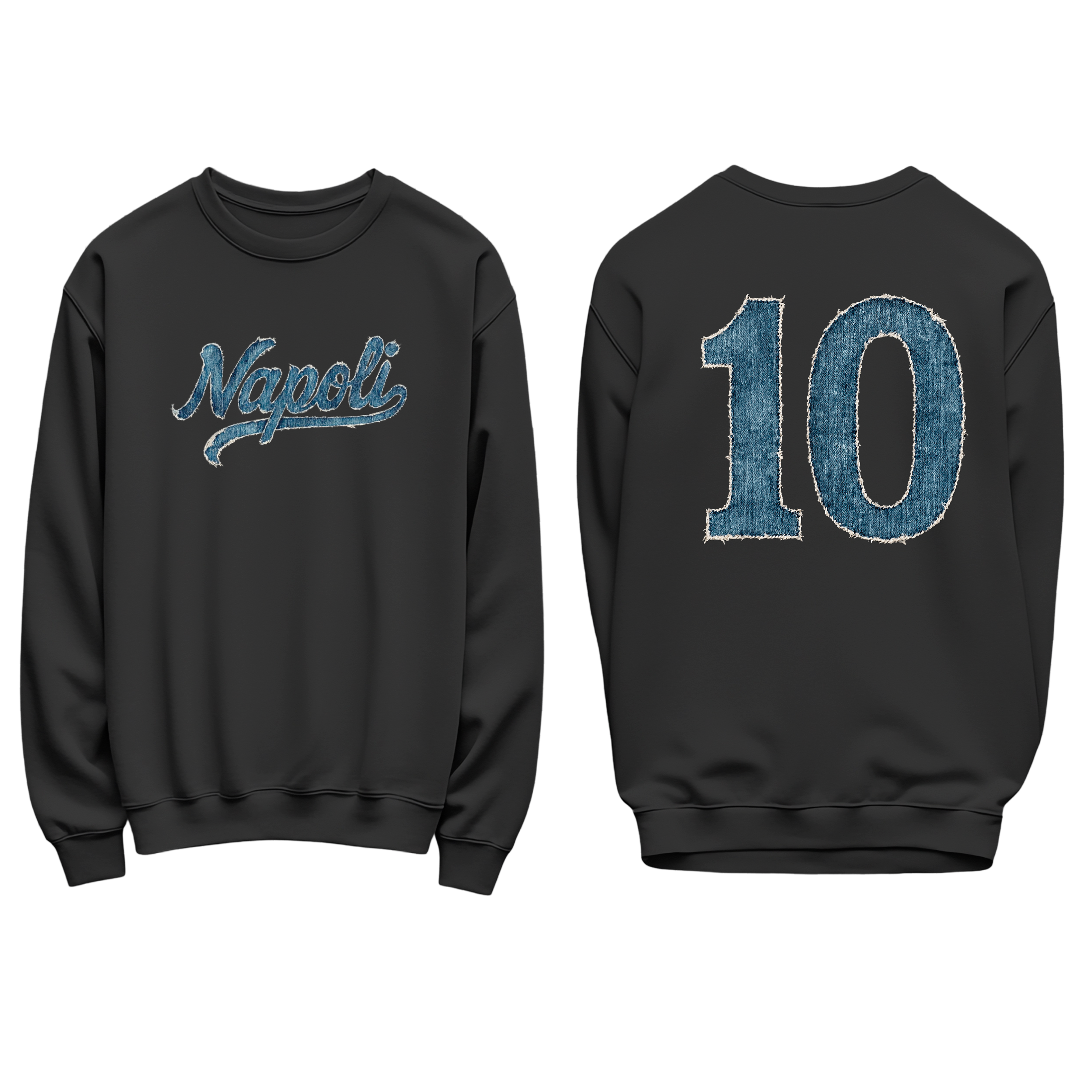 FELPA  REGOLARE  JEANS NAPOLI 10
