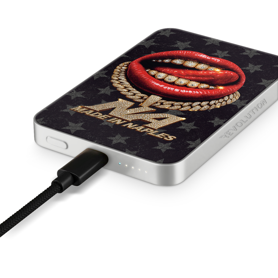 POWERBANK MAGESAFE  BOCCA ROSSA MADE IN NAPLES