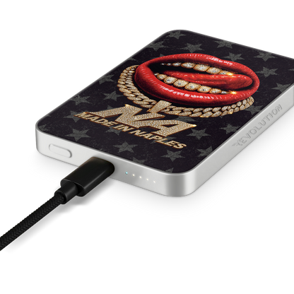POWERBANK MAGESAFE  BOCCA ROSSA MADE IN NAPLES