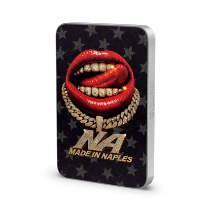 POWERBANK MAGESAFE  BOCCA ROSSA MADE IN NAPLES