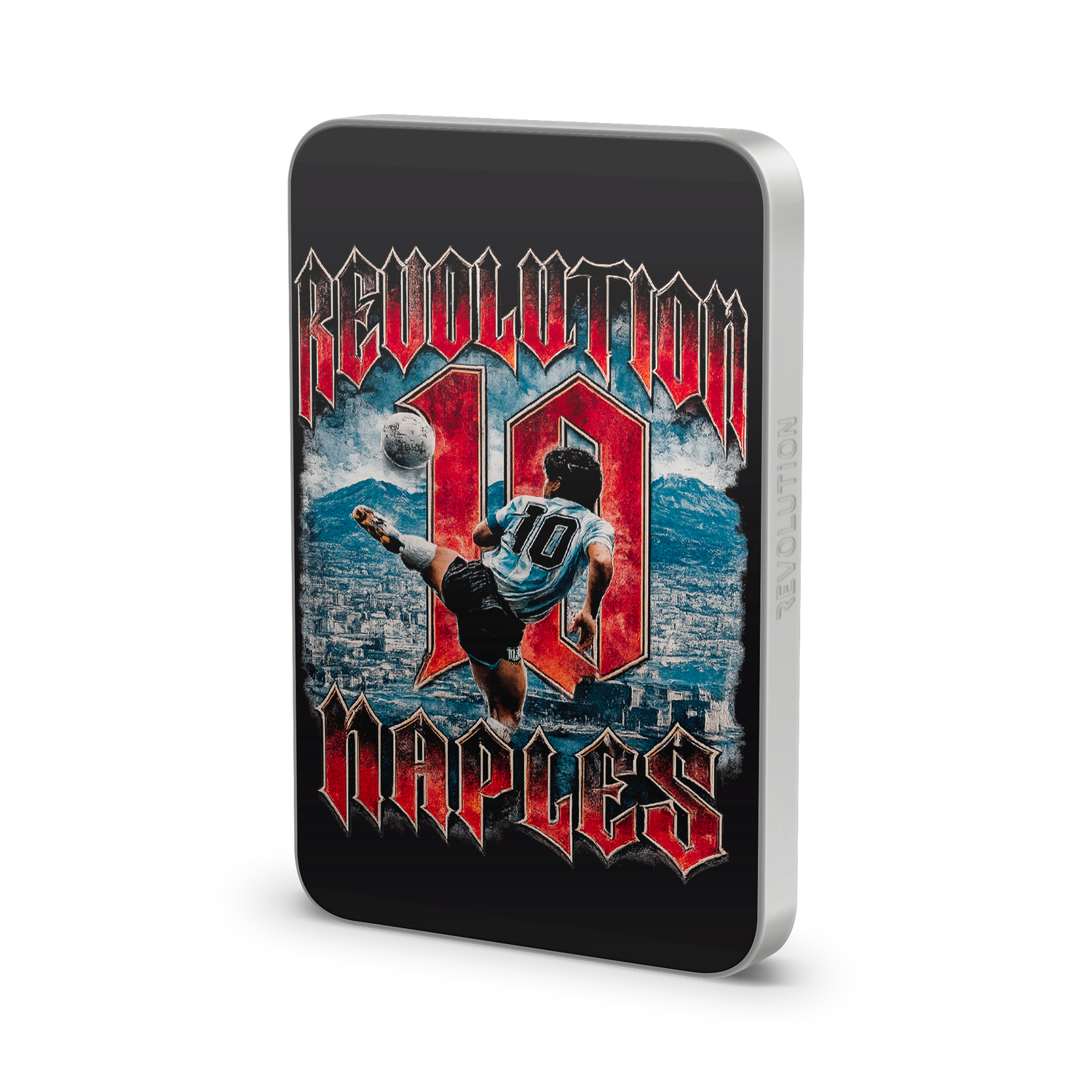 POWER BANK SILVER  NAPLES REVOLUTION